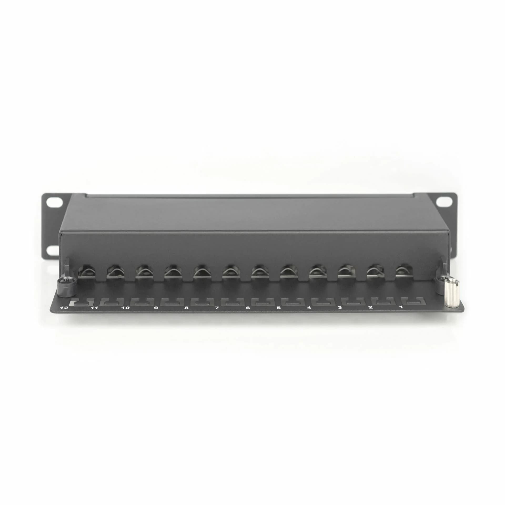 Digitus Digitus 250mm panel 12-port CAT.6 1U FTP DN-91612S Priključni (patch) paneli