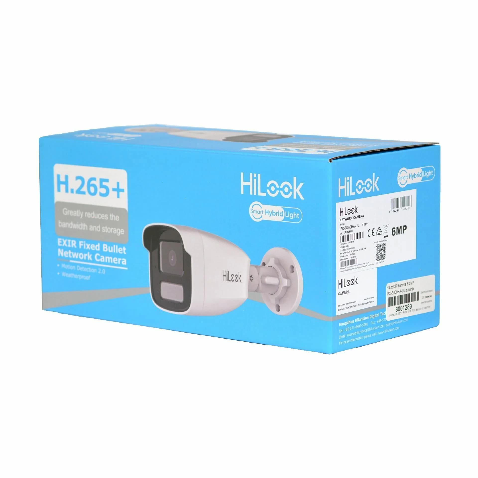 HiLook HiLook kamera 6.0MP IPC-B460HA-LU zunanja Kamere
