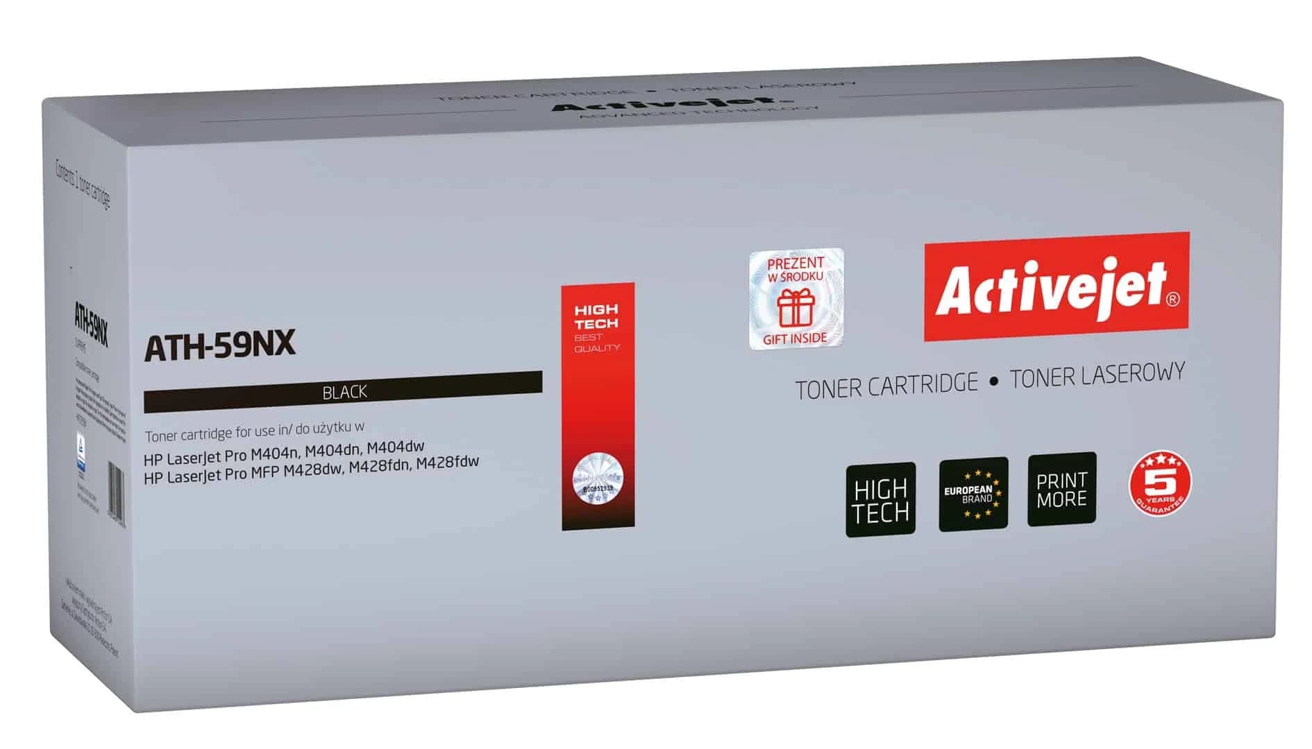 Activejet ATH-59NX toner – zamenjava za HP 59X (CF259X), črn, 10.000 strani, s čipom