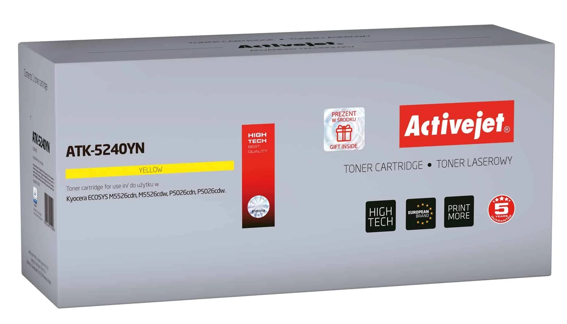 Kyocera TK-5240Y Yellow kompatibilen toner – 3000 strani