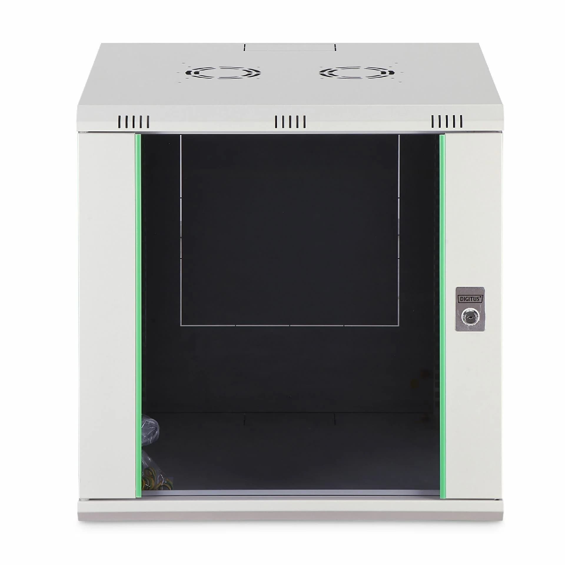 Digitus Digitus zidni kabinet 12U 638 600x600 siv sestavljen DN-19 12U-6/6-EC Zidni