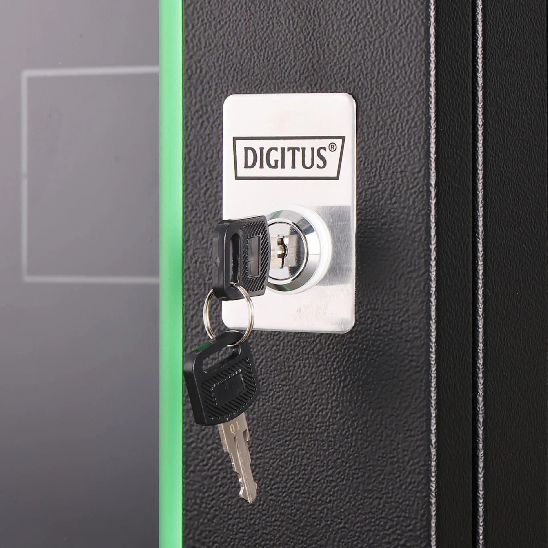 Digitus Digitus zidni kabinet  7U 416 600x450 črn sestavljen DN-19 07-U-EC-SW Zidni