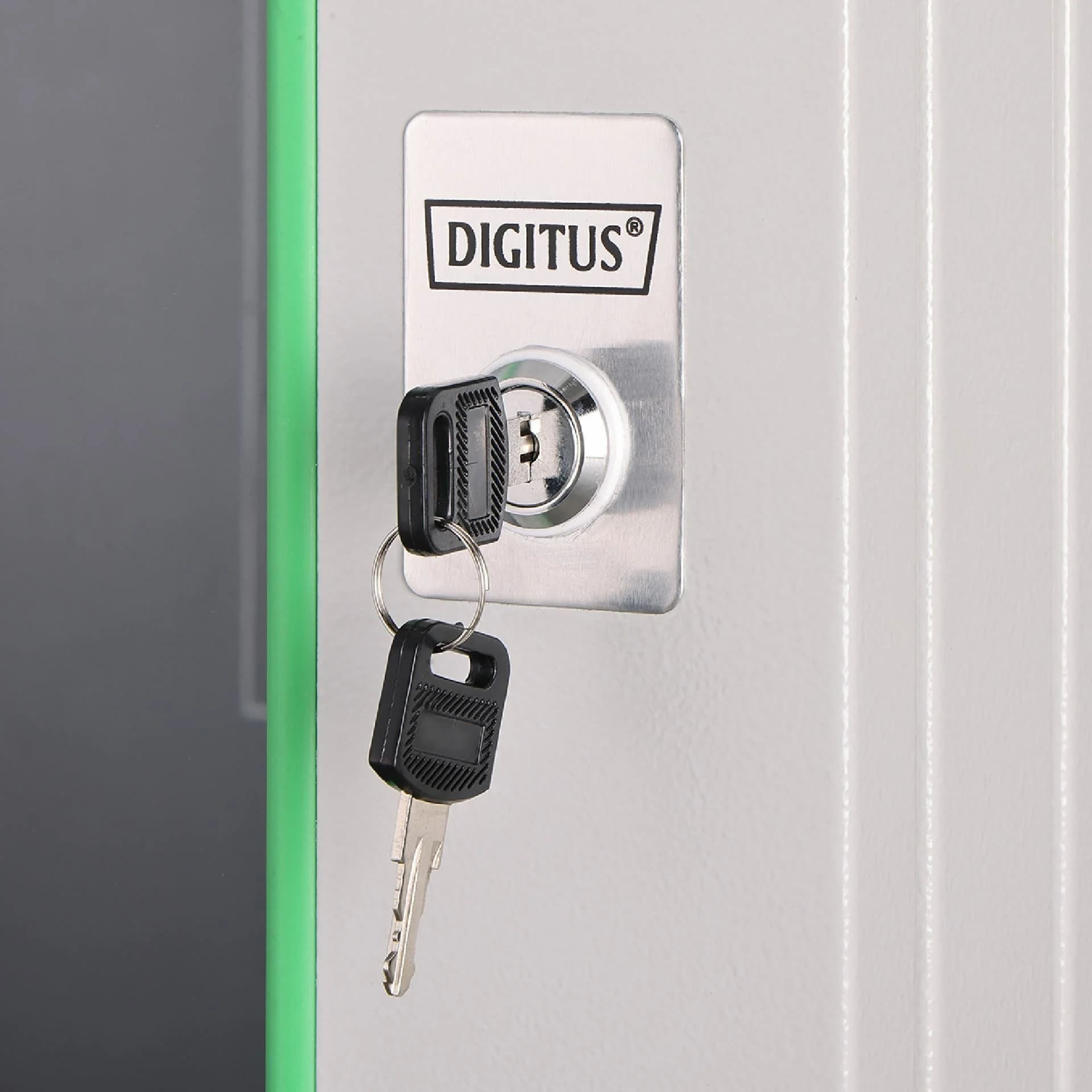Digitus Digitus zidni kabinet 12U 638 600x600 siv sestavljen DN-19 12U-6/6-EC Zidni