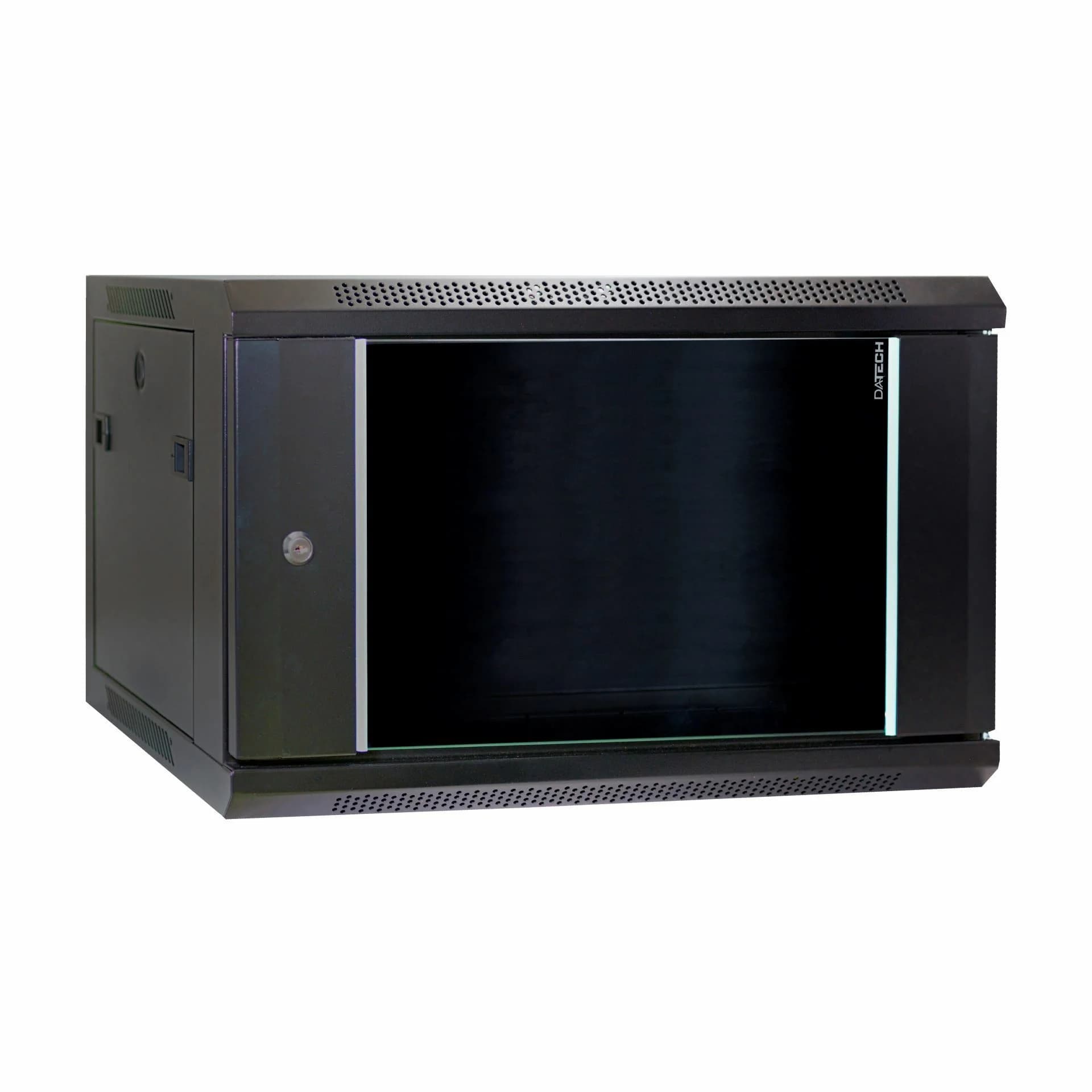 Datech DATECH zidni kabinet 4U 280 600x450 črn + polica DP.6404.9001 Zidni