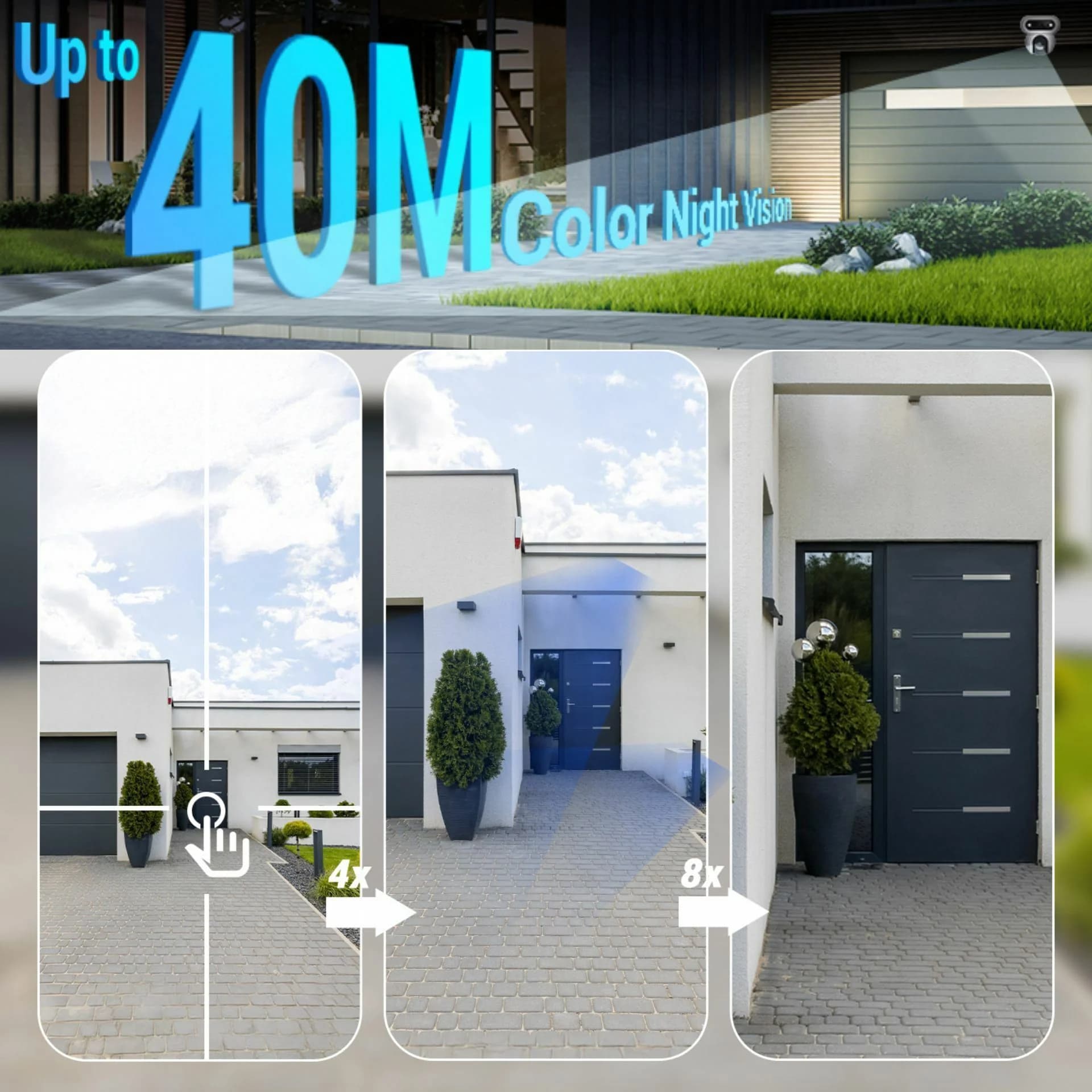 EZVIZ EZVIZ kamera 4.0MP brezžična PT Dual H90 zunanja Kamere