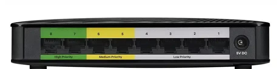 Zyxel GS-108S v2 – 8-portni Gigabitno Ethernet Stikalo, Unmanaged, črno - slika 2
