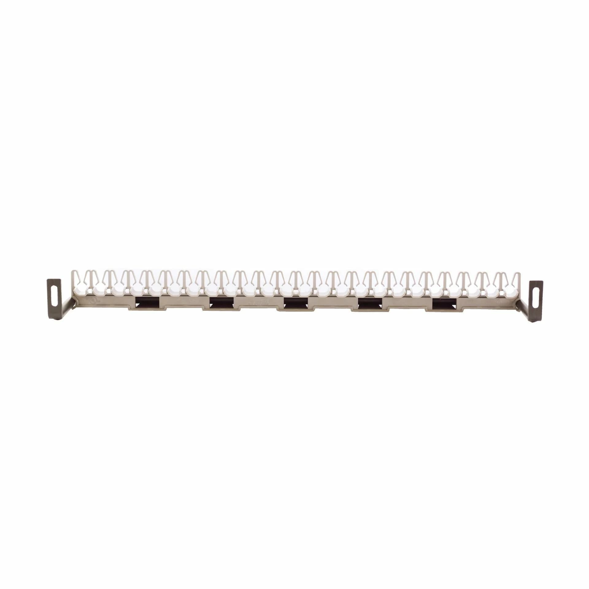 Leviton Leviton panel CAT.6+ UTP 24-port flat + nosilec kablov 69586-B24 Priključni (patch) paneli