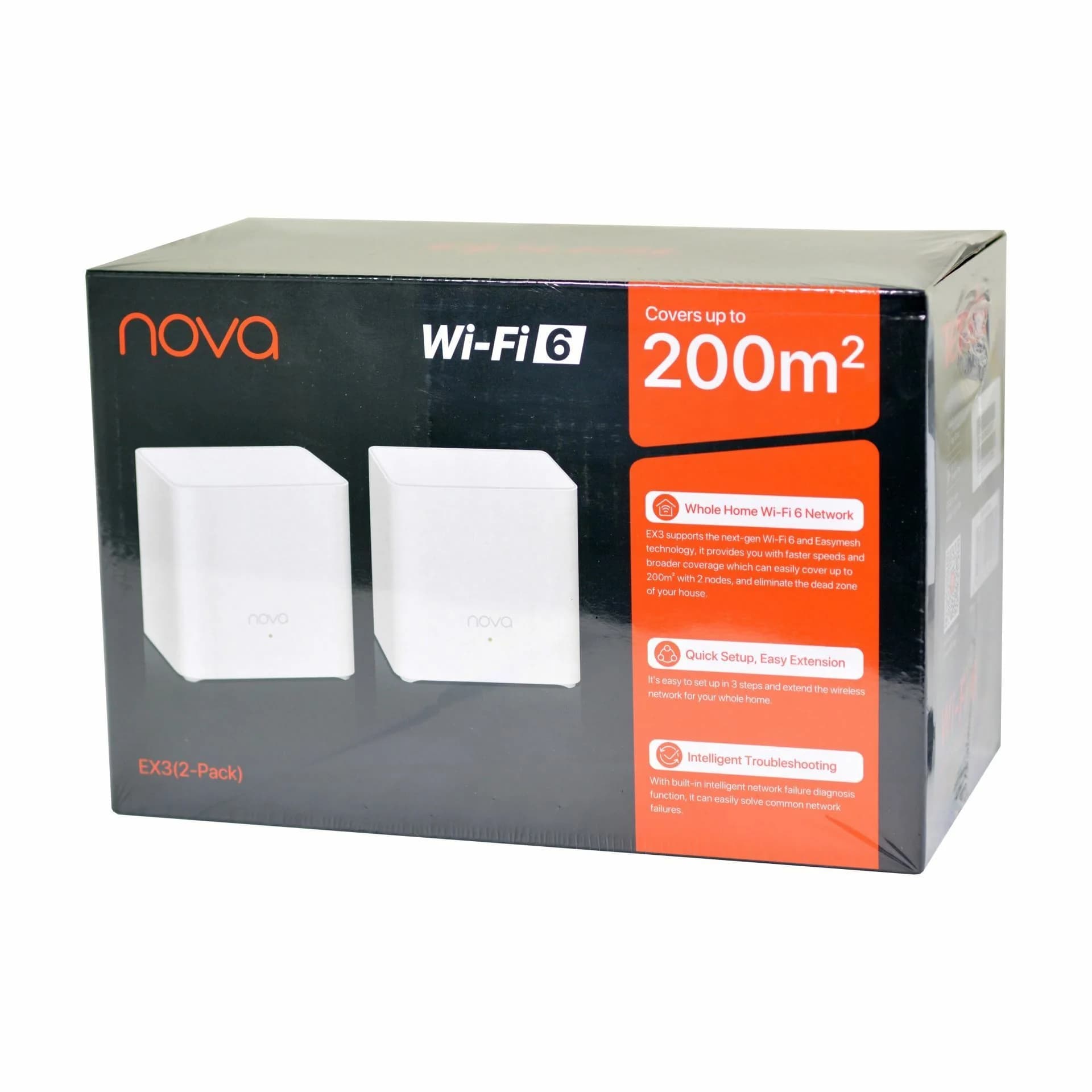 Tenda Tenda usmerjevalnik MESH WiFi6 AX 1500Mb set- 2 kos EX3 Usmerjevalniki