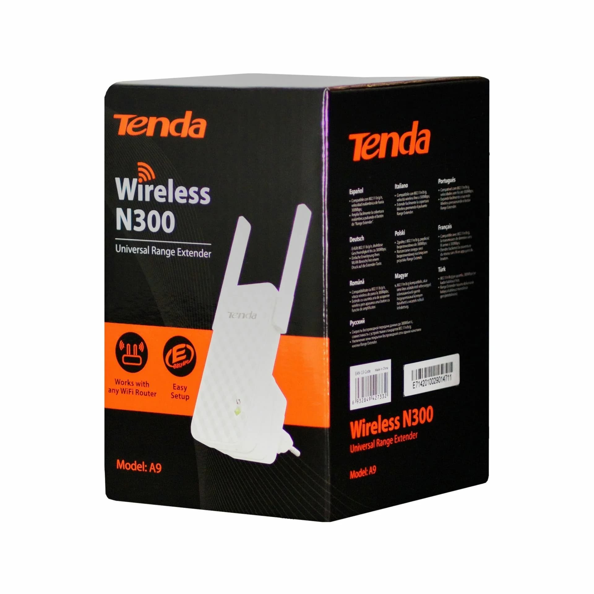 Tenda Tenda dostopna točka WiFi 300Mb repeater A9 Dostopne točke