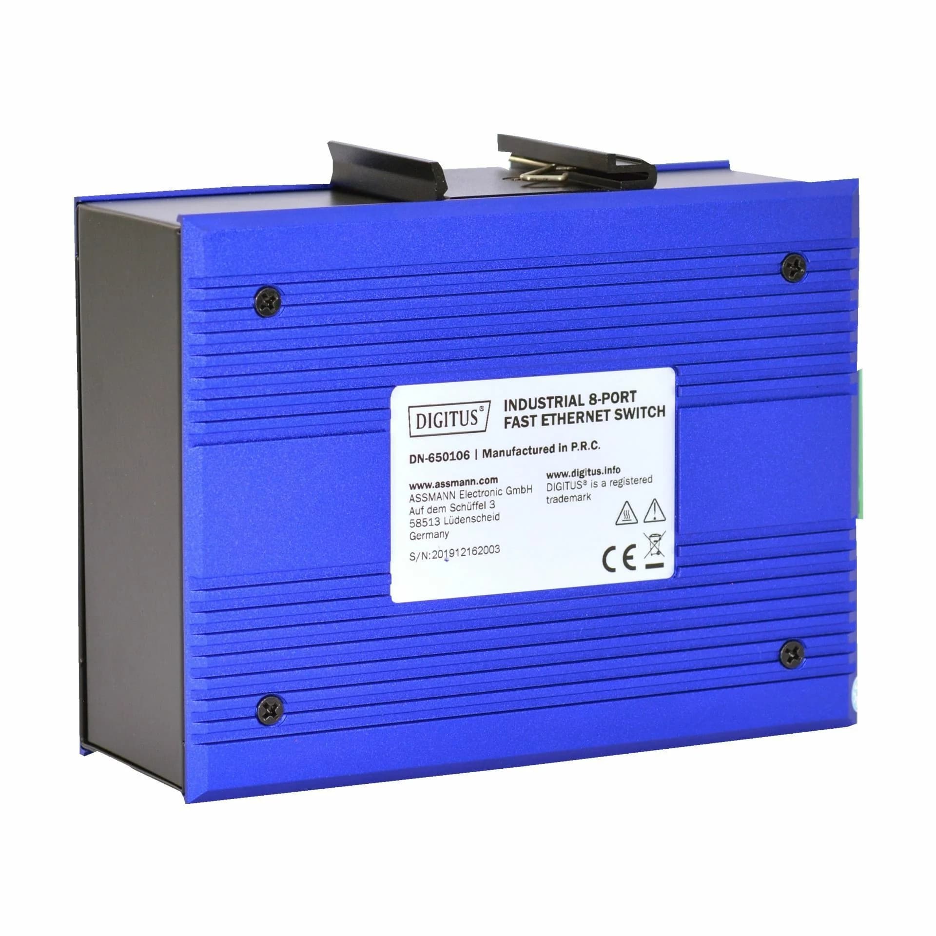 Digitus Digitus stikalo 100M  8-port Industrijsko DIN DN-650106 Mrežna stikala