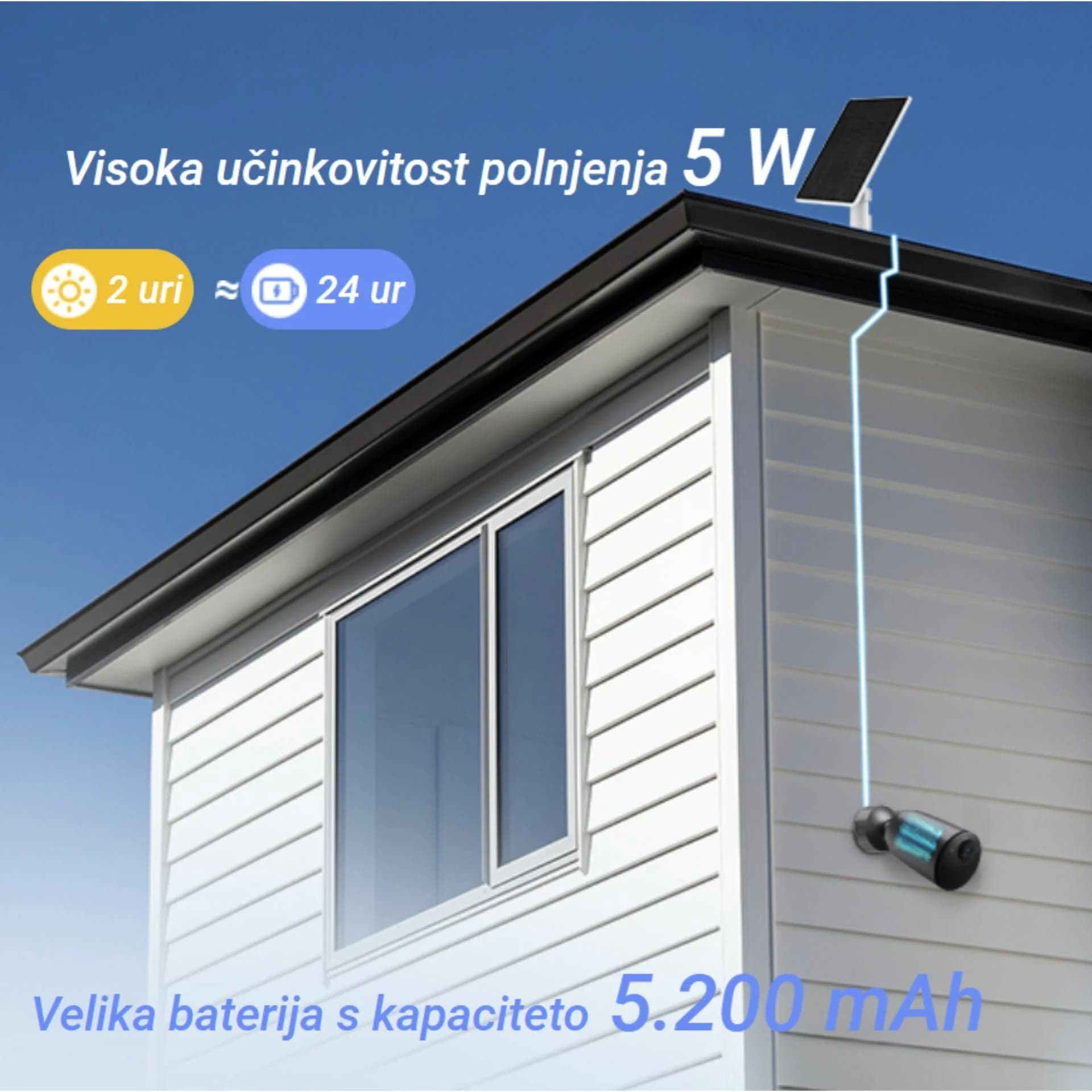 EZVIZ EZVIZ kamera 3.0MP brezžična LTE EB3 4G kit + solarni panel Kamere