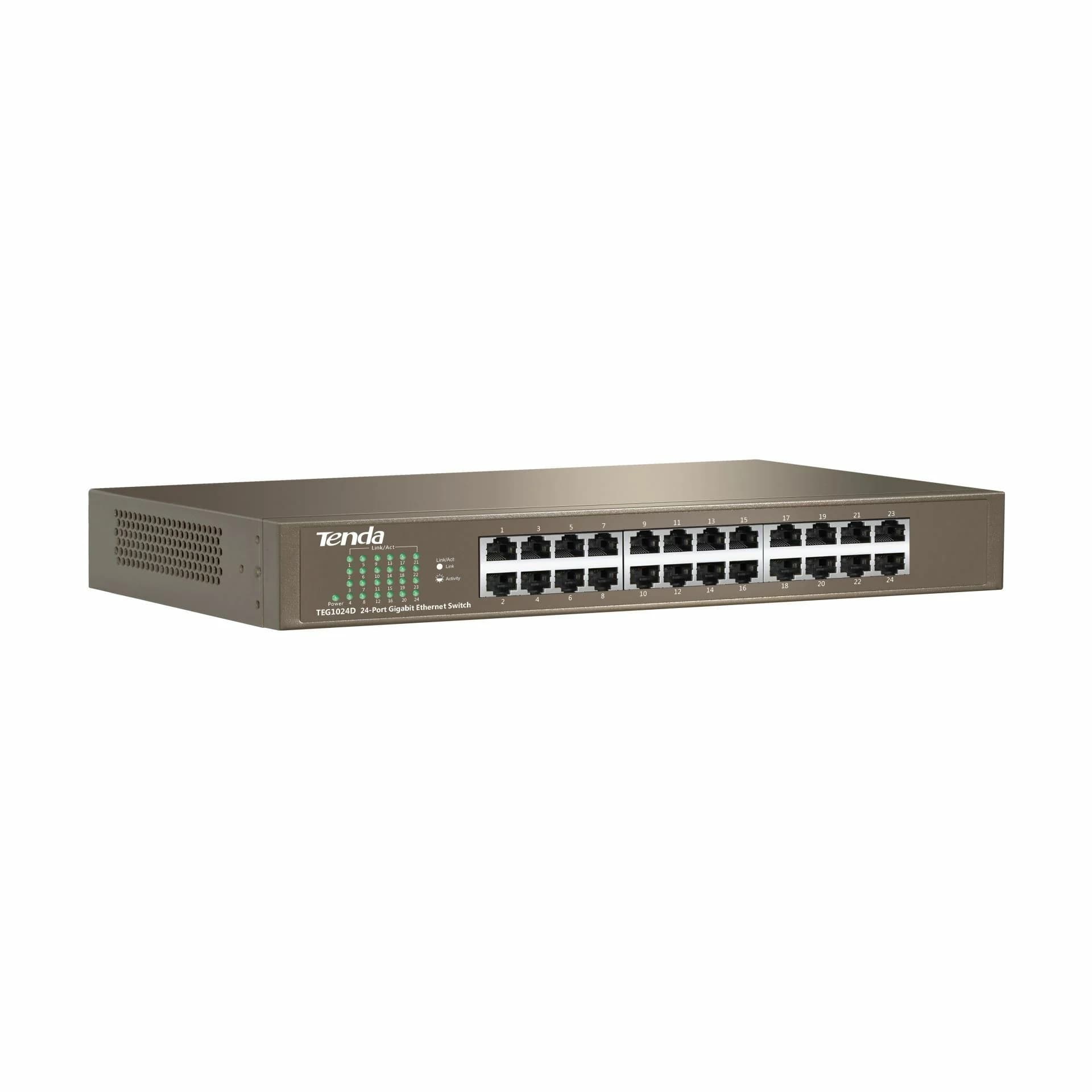 Tenda Tenda stikalo Giga 24-port rack/namizni TEG1024D Mrežna stikala