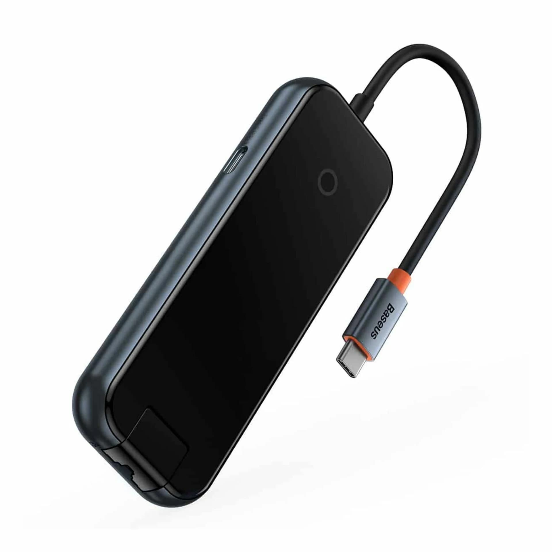 Baseus Baseus priklopna postaja USB 3.0 TipC 5v1 črna WKJZ010113 Priklopne postaje
