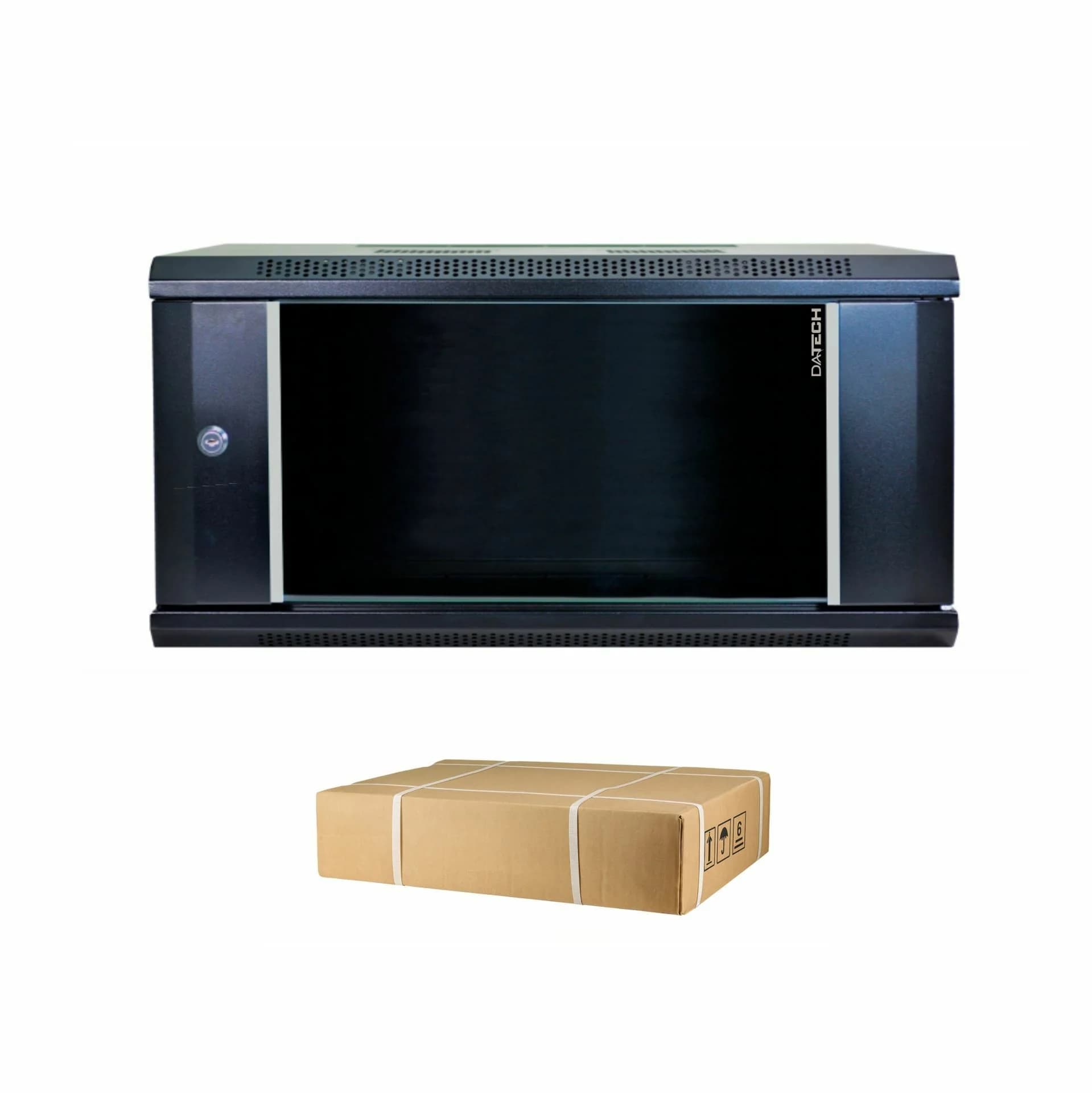 DATECH zidni kabinet 4U 280 600x450 črn + polica DP.6404.9001