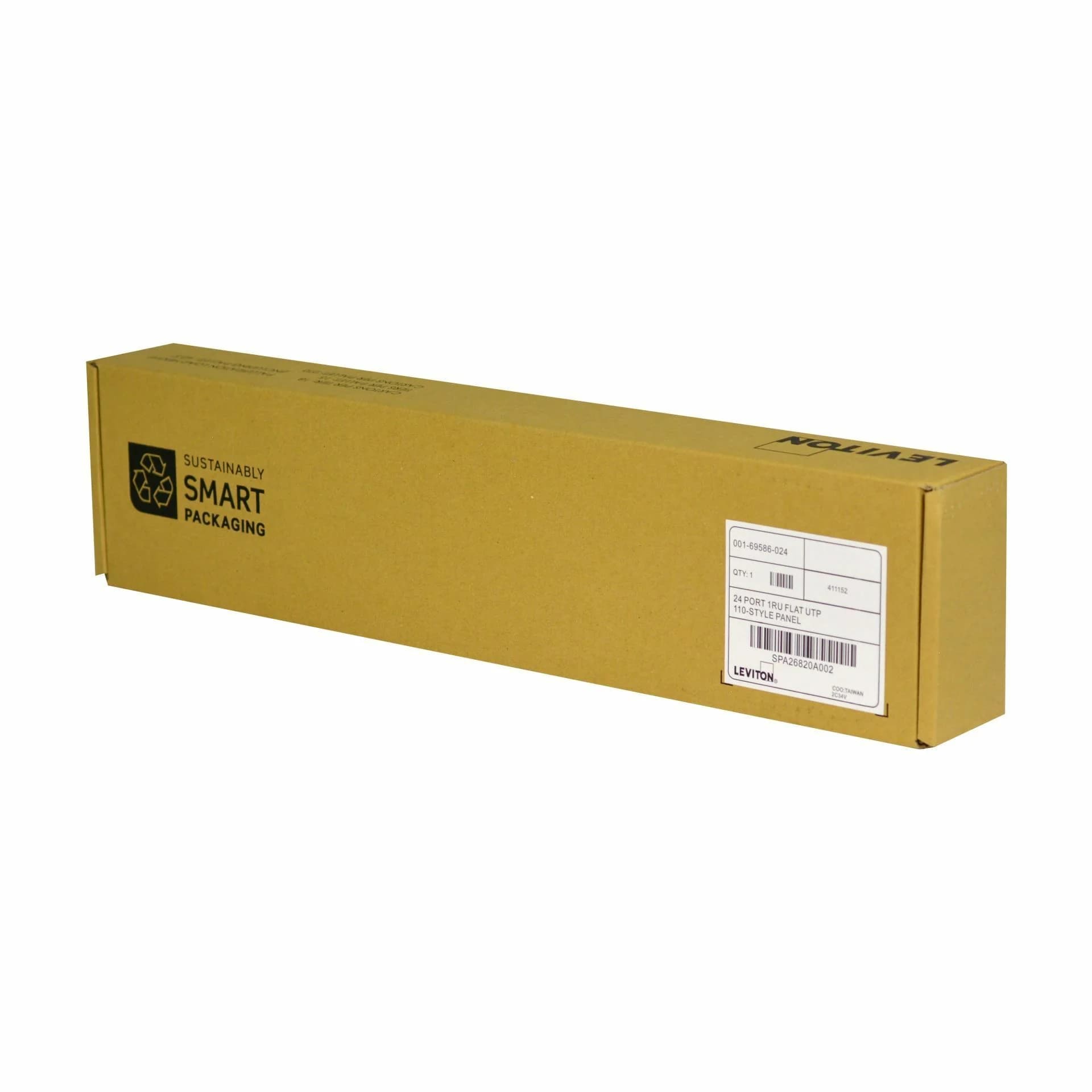 Leviton Leviton panel CAT.6+ UTP 24-port flat 69586-024 Priključni (patch) paneli