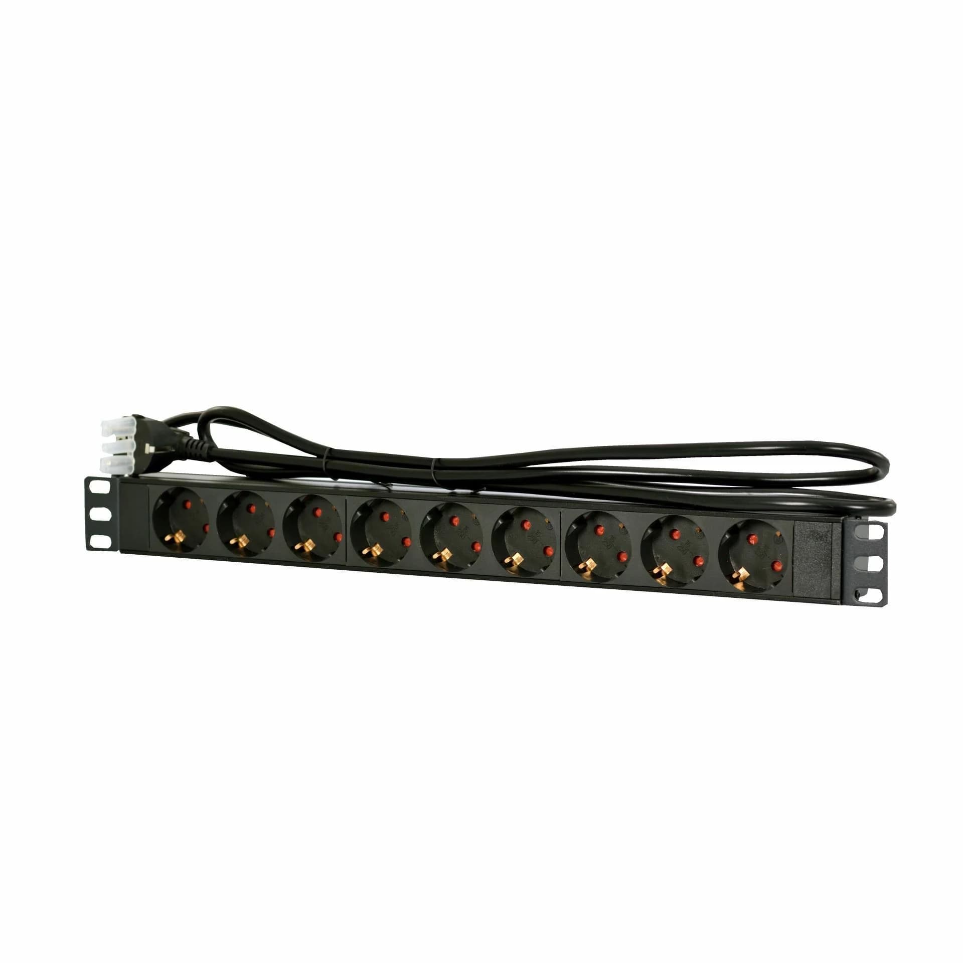 EFB EFB razdelilec rack 9x220V ALU 2m črn EK631DE.1 Razdelilci 220V
