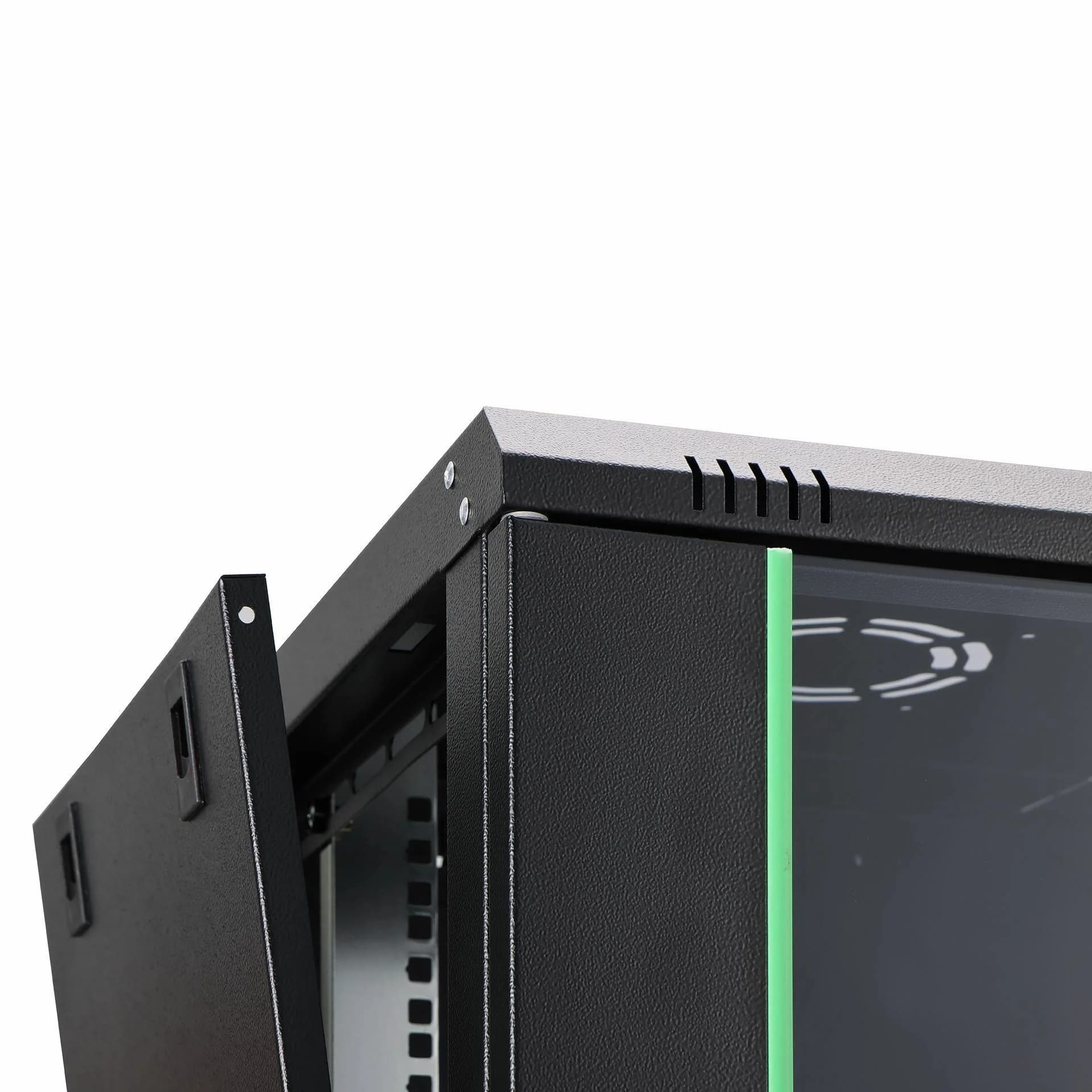 Digitus Digitus zidni kabinet 12U 638 600x450 črn sestavljen DN-19 12-U-EC-SW Zidni