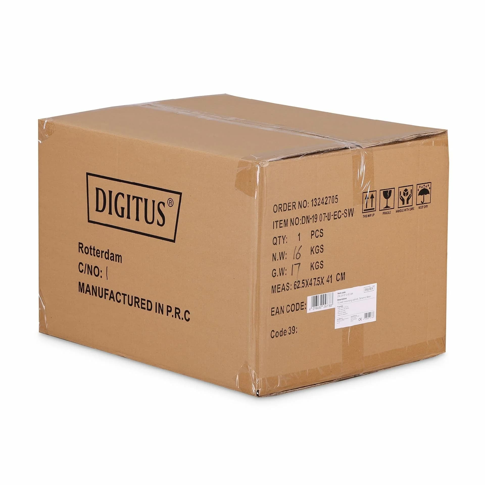 Digitus Digitus zidni kabinet  7U 416 600x450 črn sestavljen DN-19 07-U-EC-SW Zidni