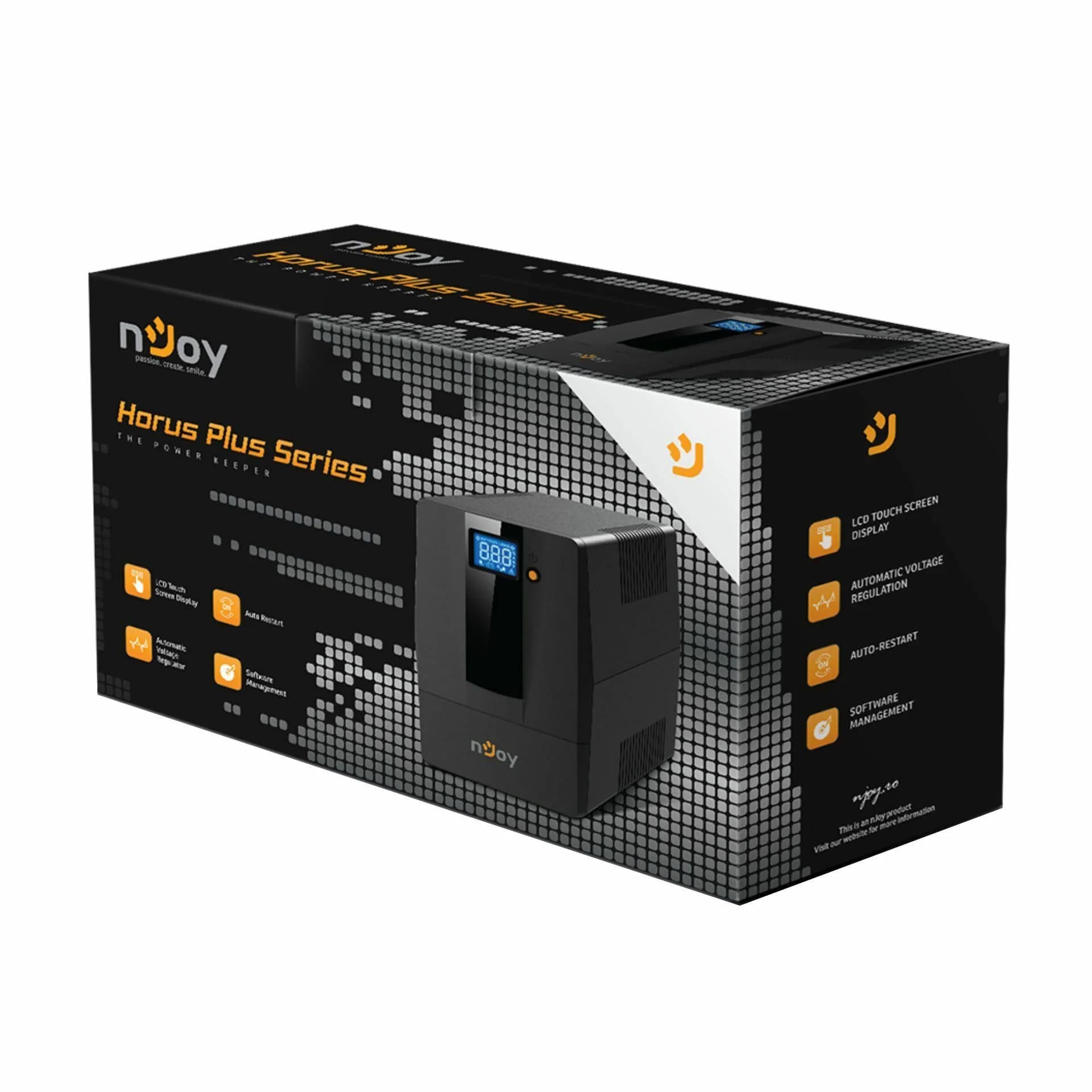 nJoy nJoy UPS  600VA Line-Interactive Horus Plus 600 Brezprekinitveno napajanje (UPS)