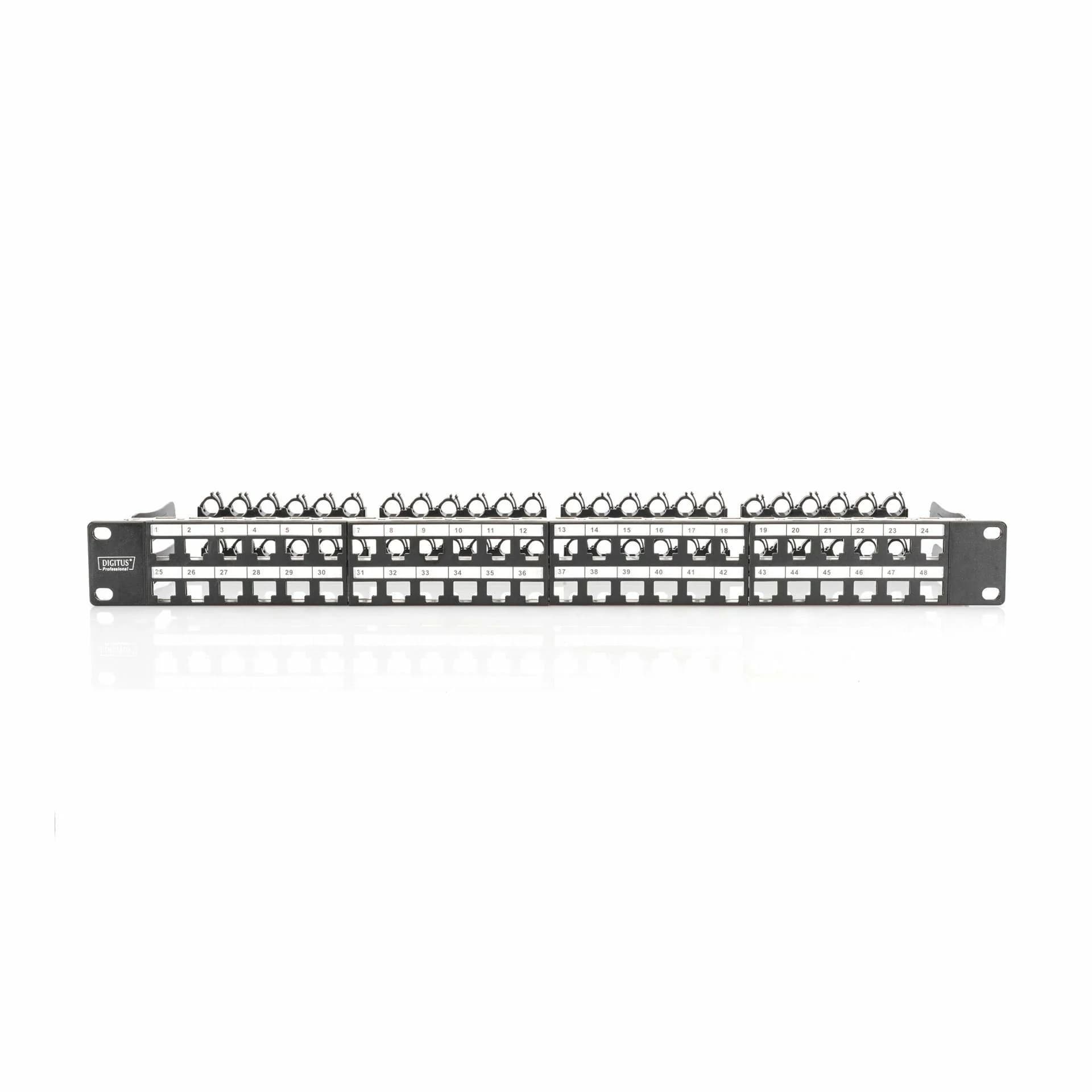 Digitus Digitus panel CAT.5e/6/6A 48-port modularen+nosilec kablov DN-91424 Priključni (patch) paneli