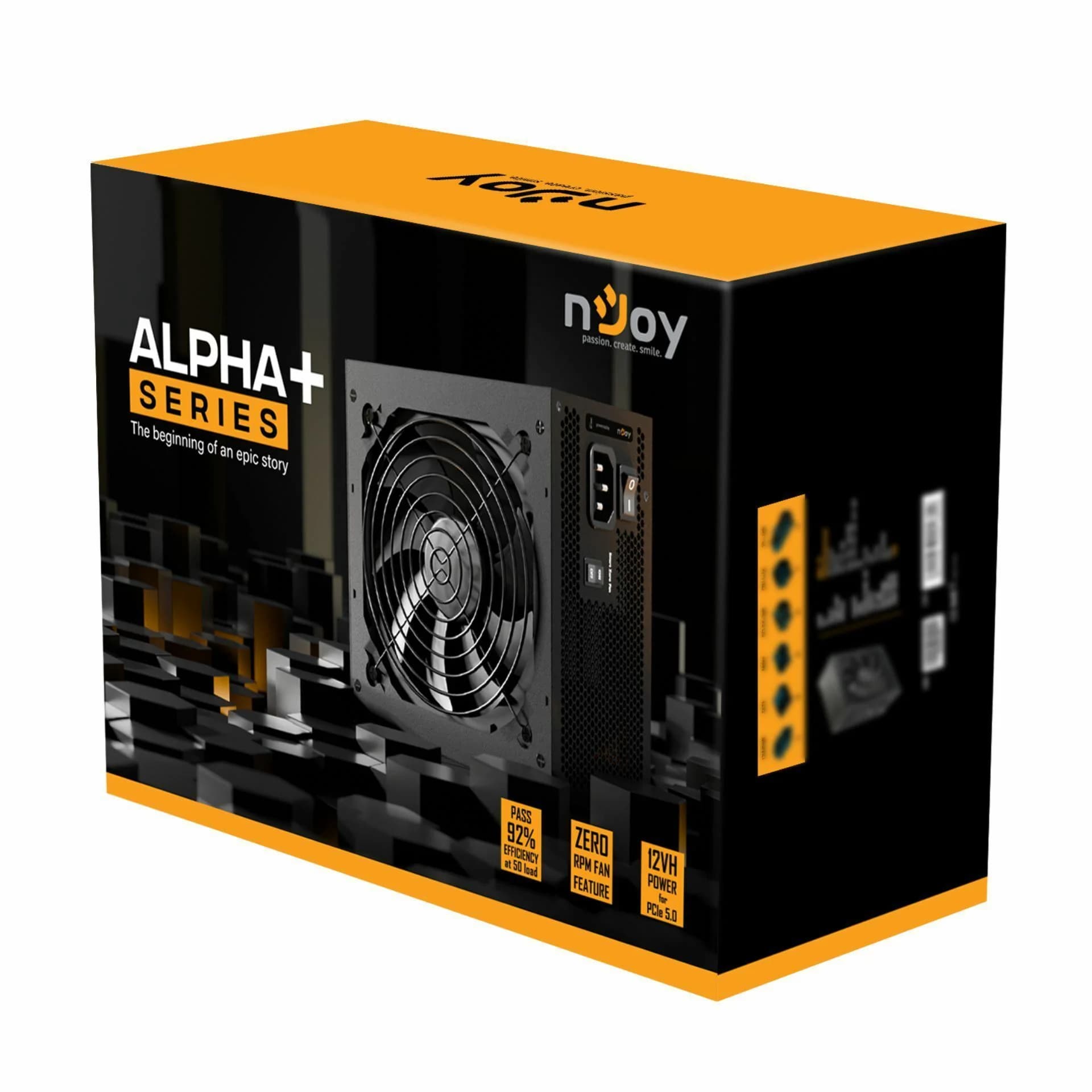 nJoy nJoy napajalnik ATX 1000W modularni GOLD PSU Alpha+ 1000 Napajalniki