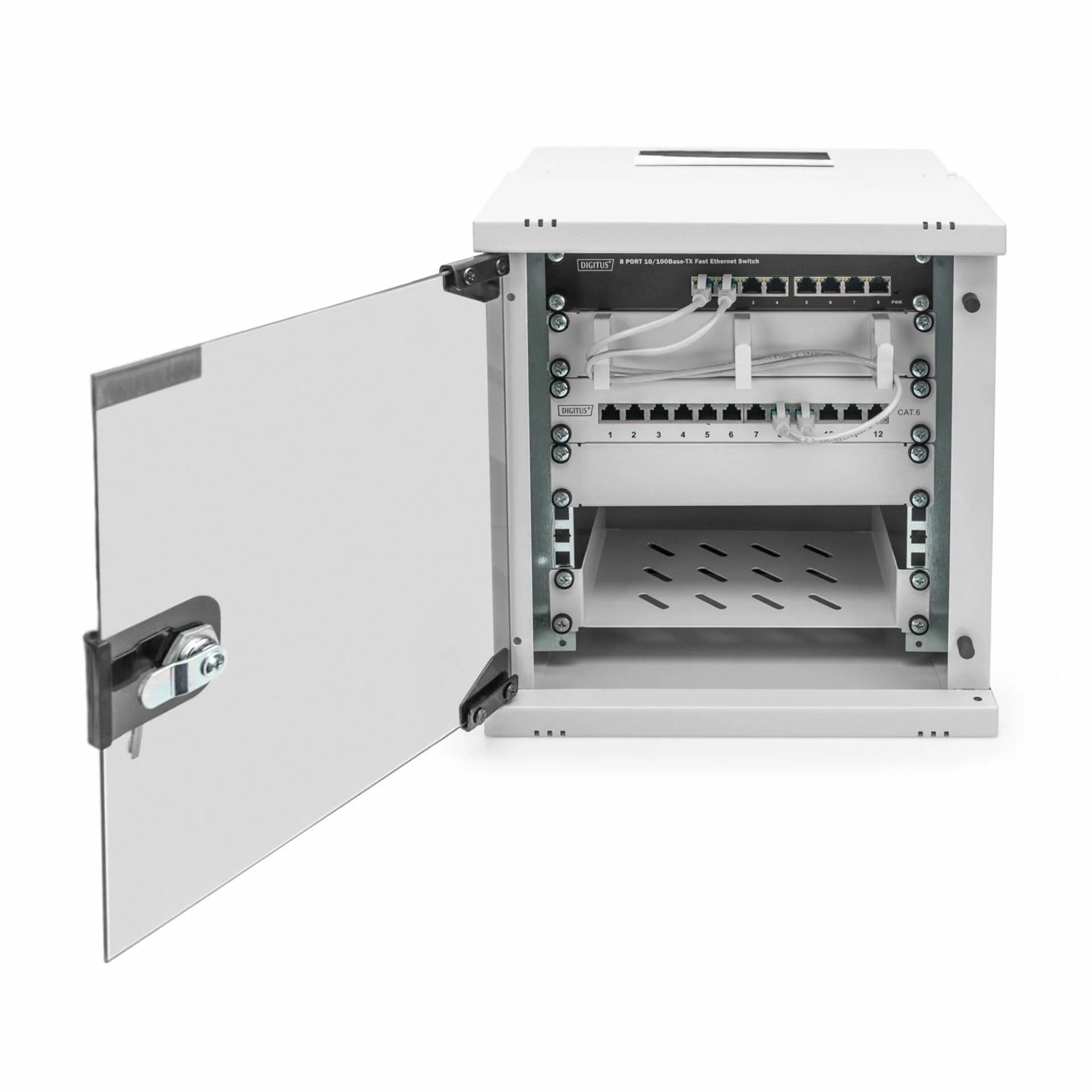 Digitus Digitus 250mm kabinet  6U 325x315x300 siv DN-49100 Zidni