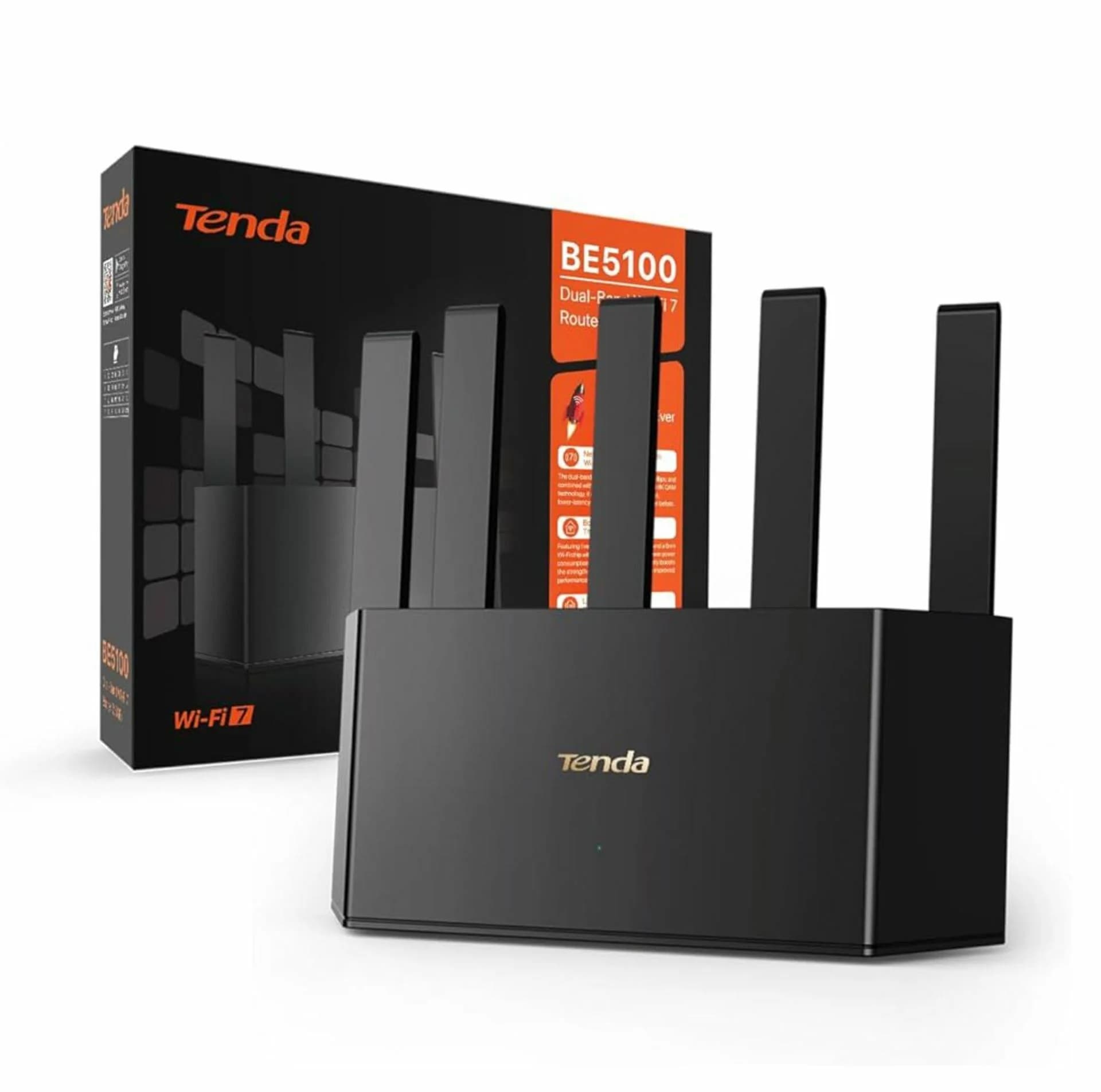 Tenda Tenda usmerjevalnik WiFi7 BE 5100Mb 2,5Giga Dual-Band TE6L Pro Usmerjevalniki