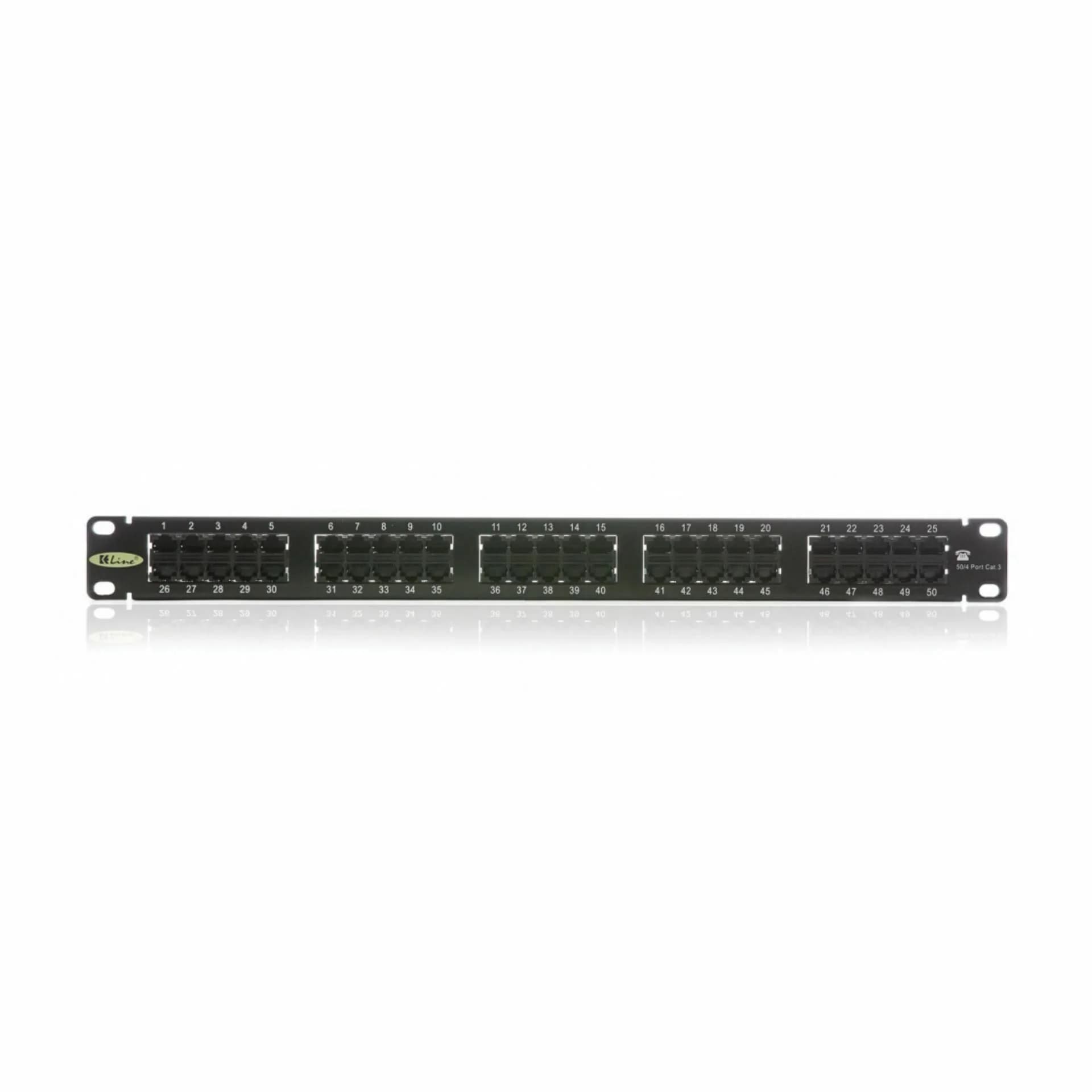 KELine panel CAT.3  telefonski 50-port