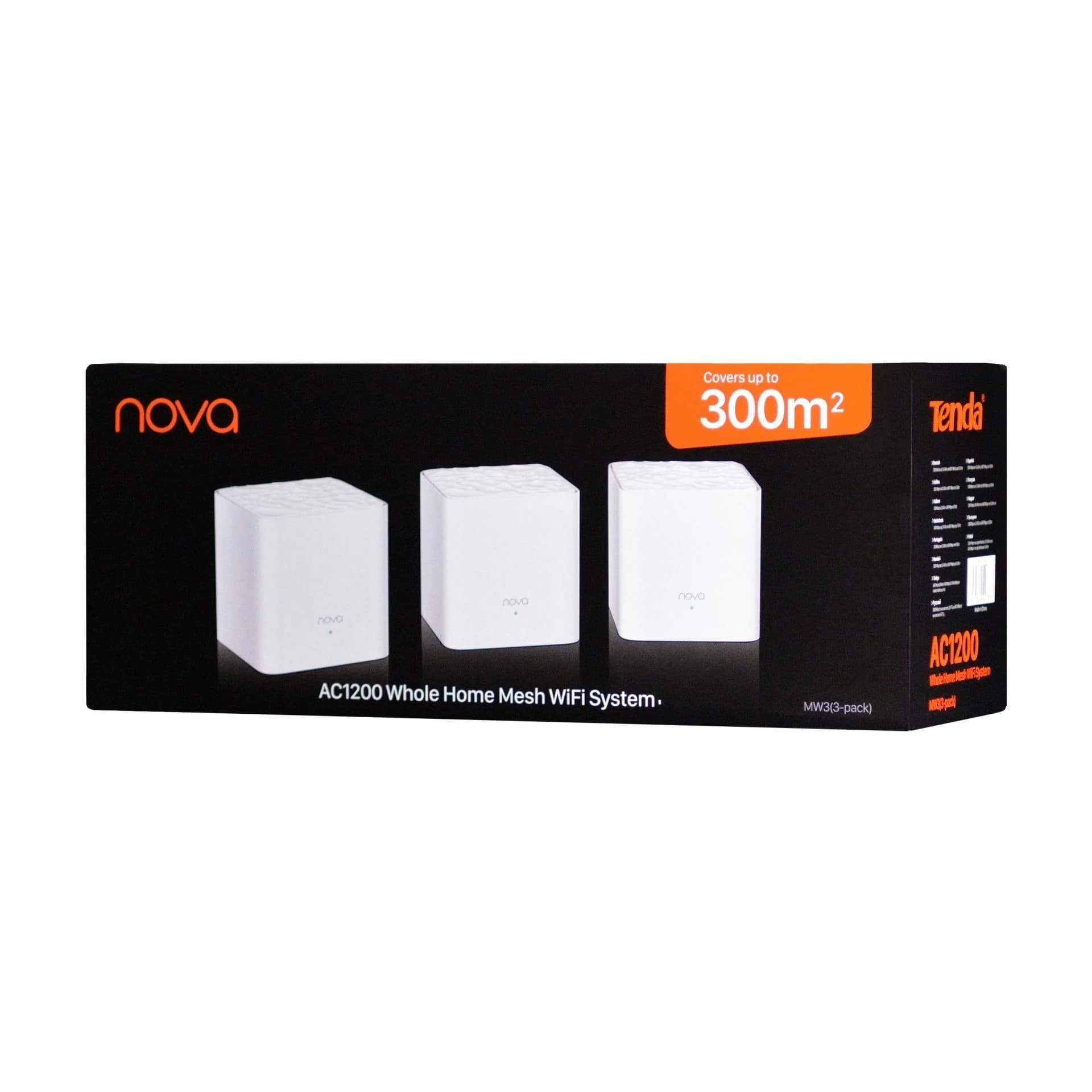 Tenda Tenda usmerjevalnik MESH WiFi AC 1200Mb set-3 kos MW3 Usmerjevalniki