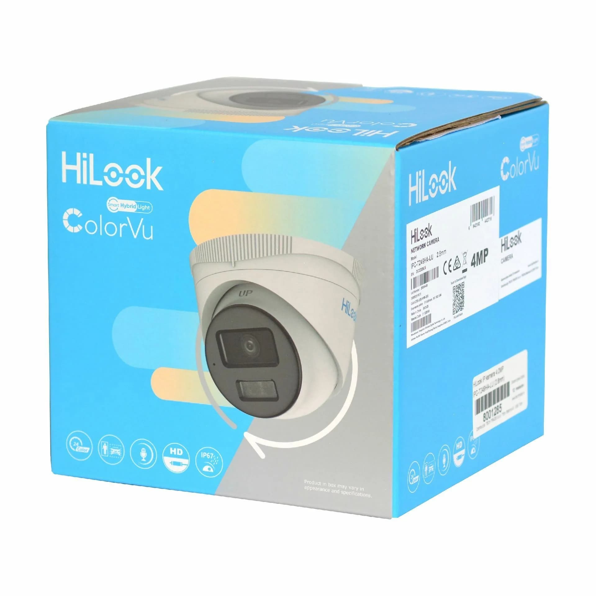 HiLook HiLook kamera 4.0MP IPC-T249HA-LU 2.8mm Kamere