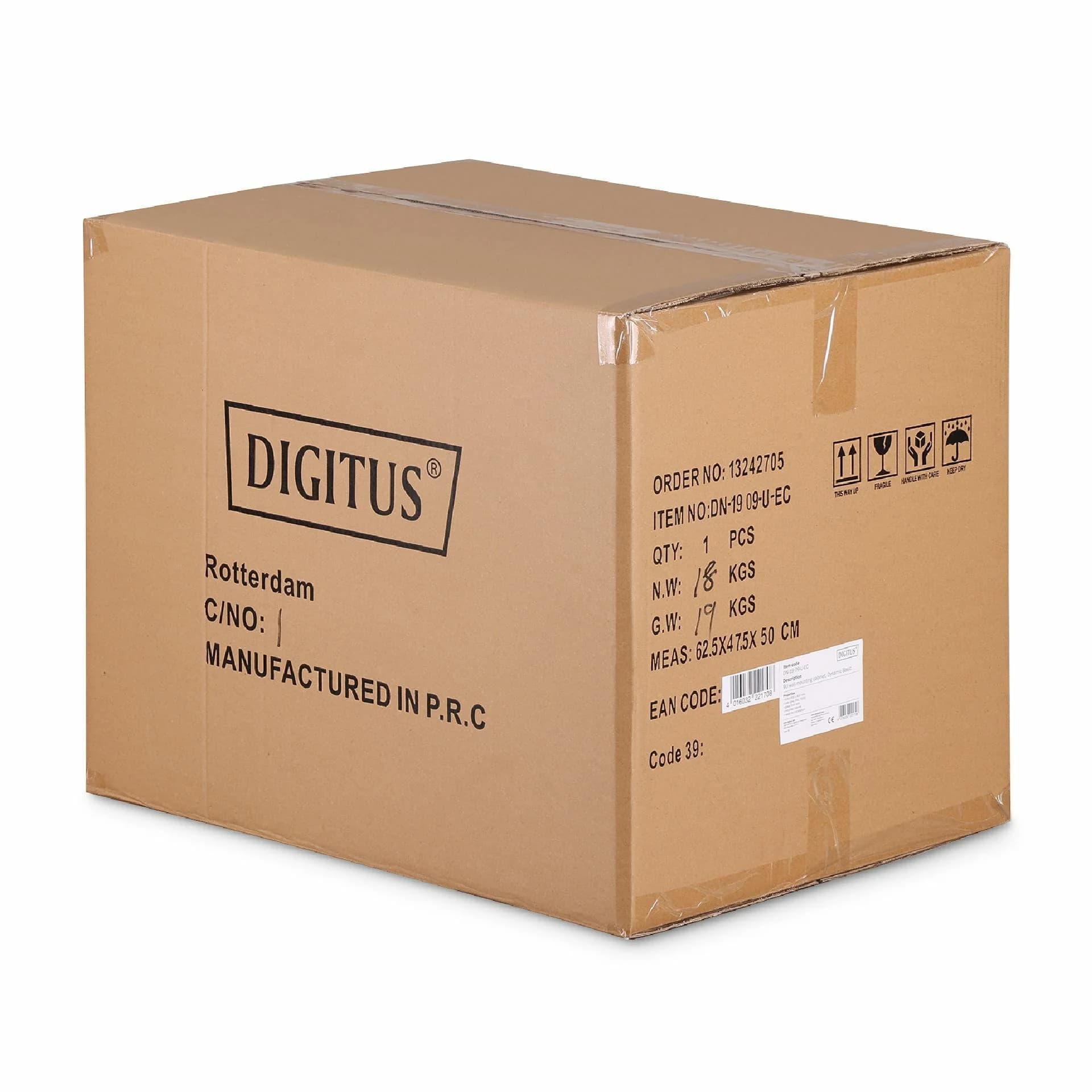 Digitus Digitus zidni kabinet  9U 505 600x450 siv sestavljen DN-19 09-U-EC Zidni