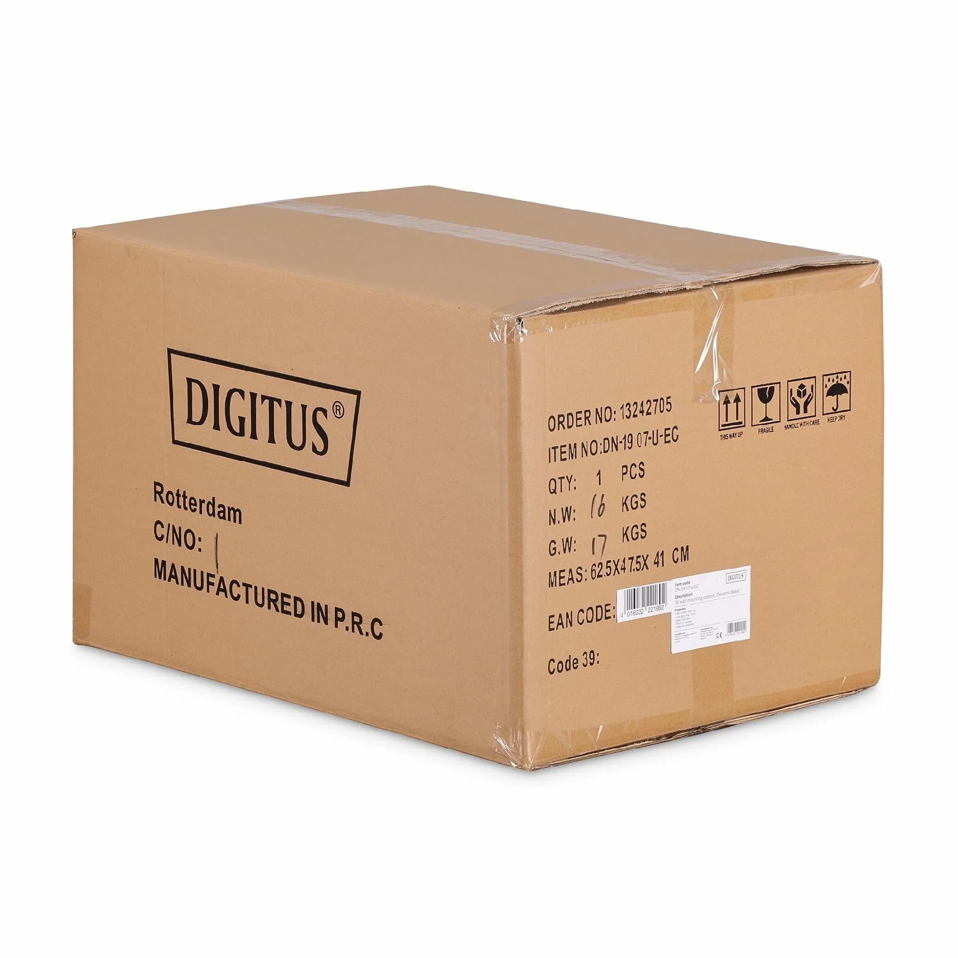 Digitus Digitus zidni kabinet 12U 638 600x450 siv sestavljen DN-19 12-U-EC Zidni