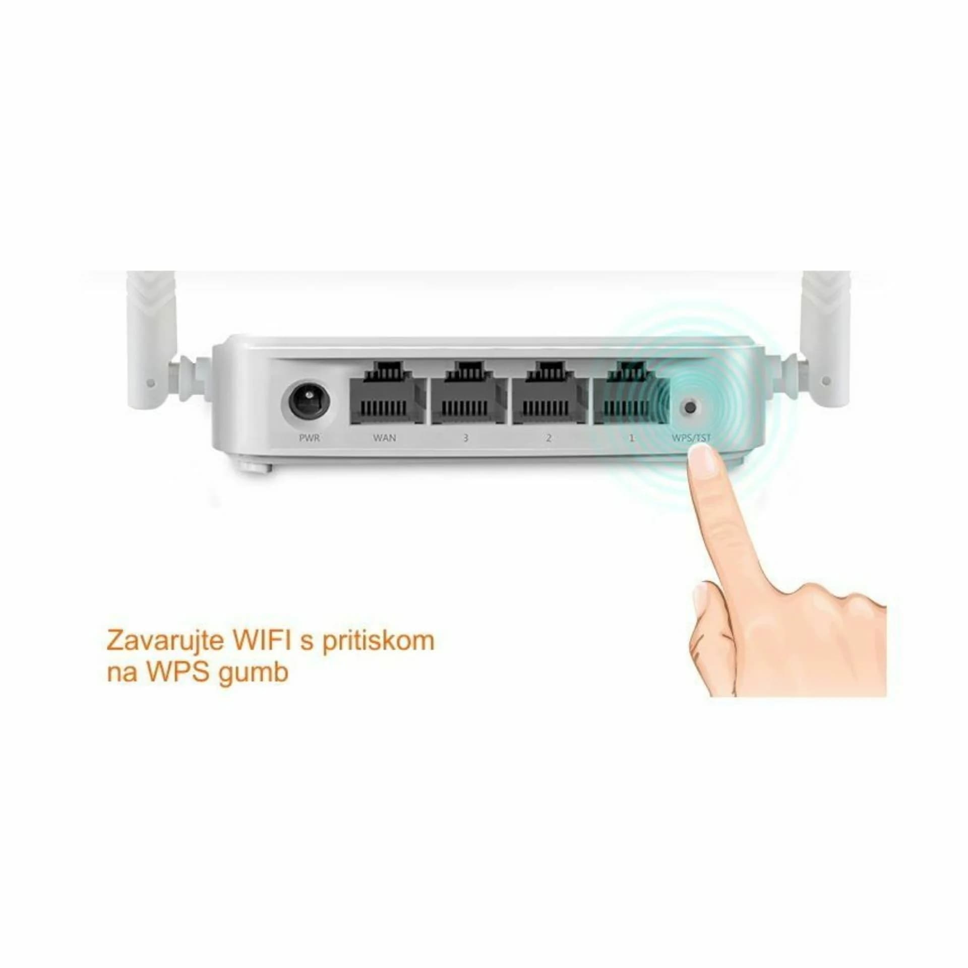Tenda Tenda usmerjevalnik WiFi 300Mb N301 Usmerjevalniki