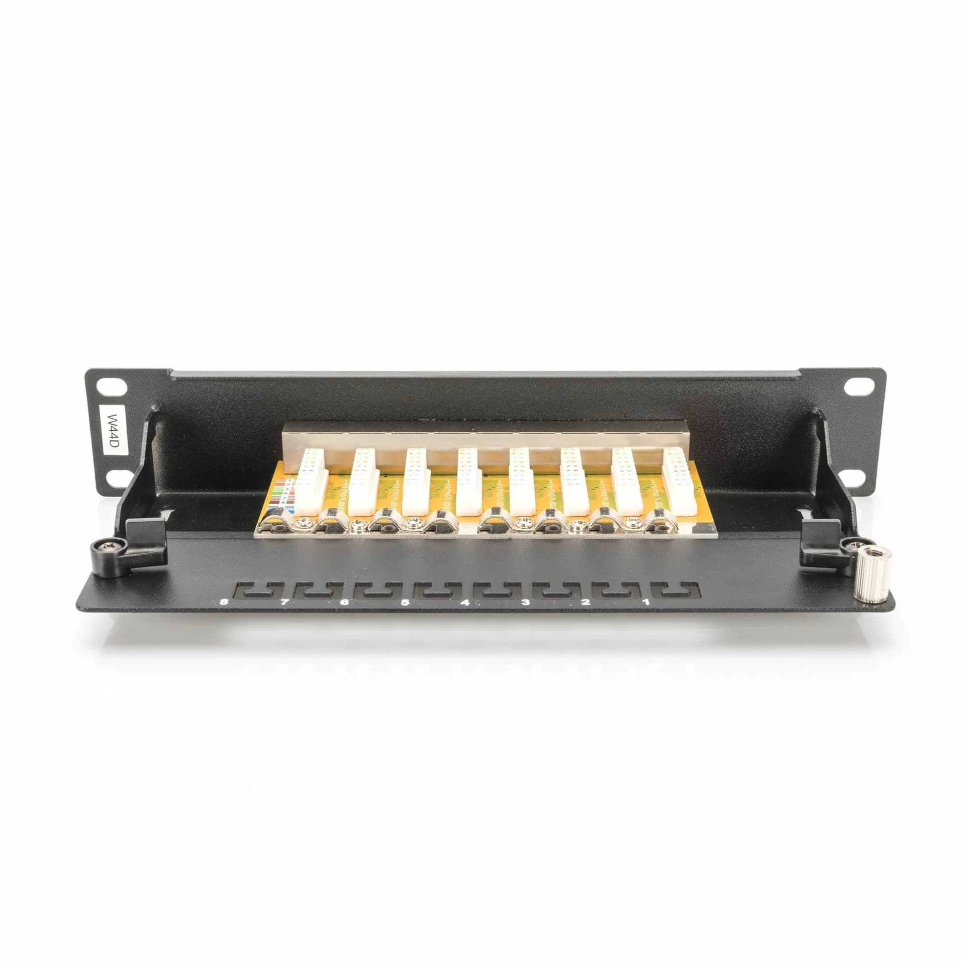 Digitus Digitus 250mm panel 8-port CAT.6 1U FTP DN-91608S Priključni (patch) paneli