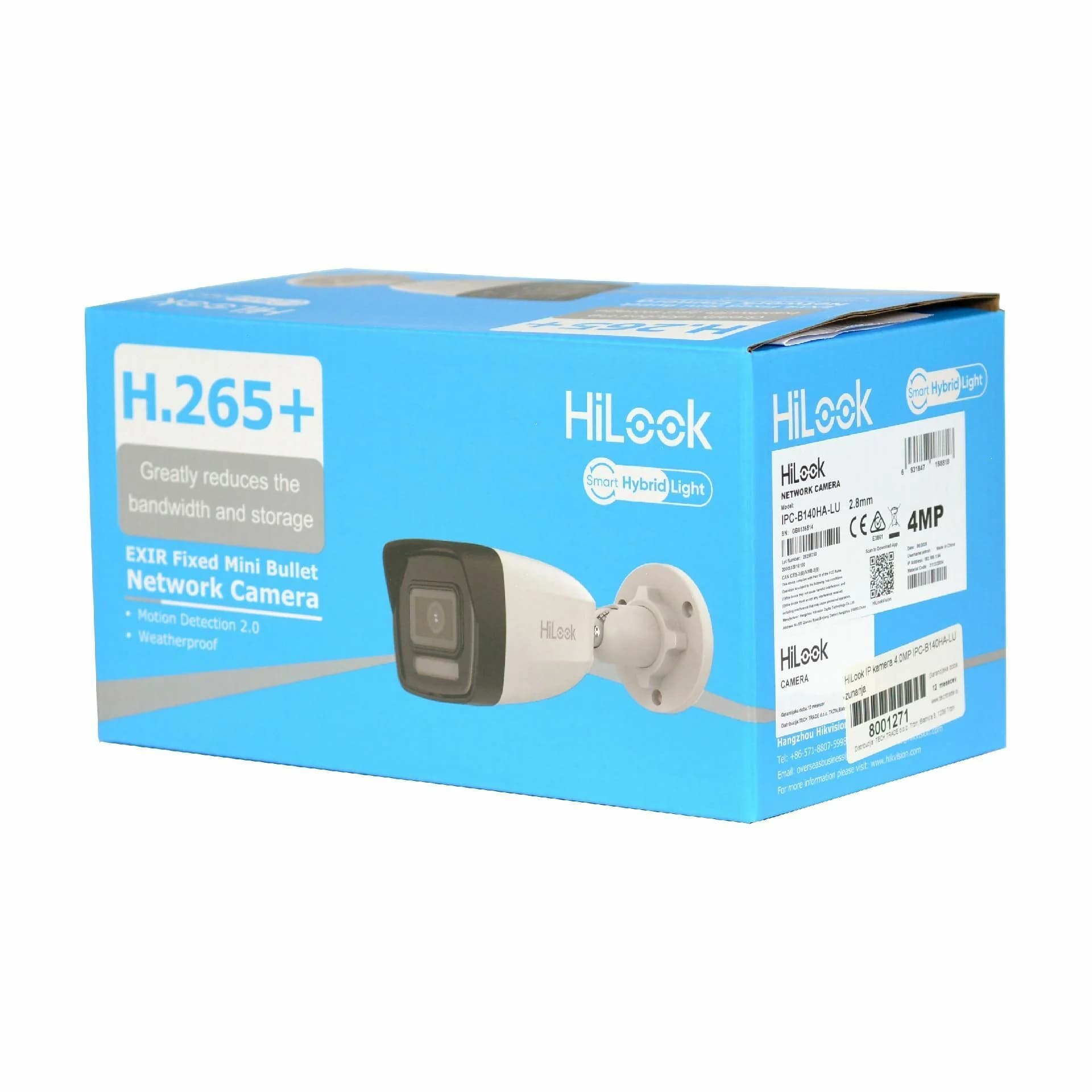 HiLook HiLook kamera 4.0MP IPC-B140HA-LU zunanja Kamere