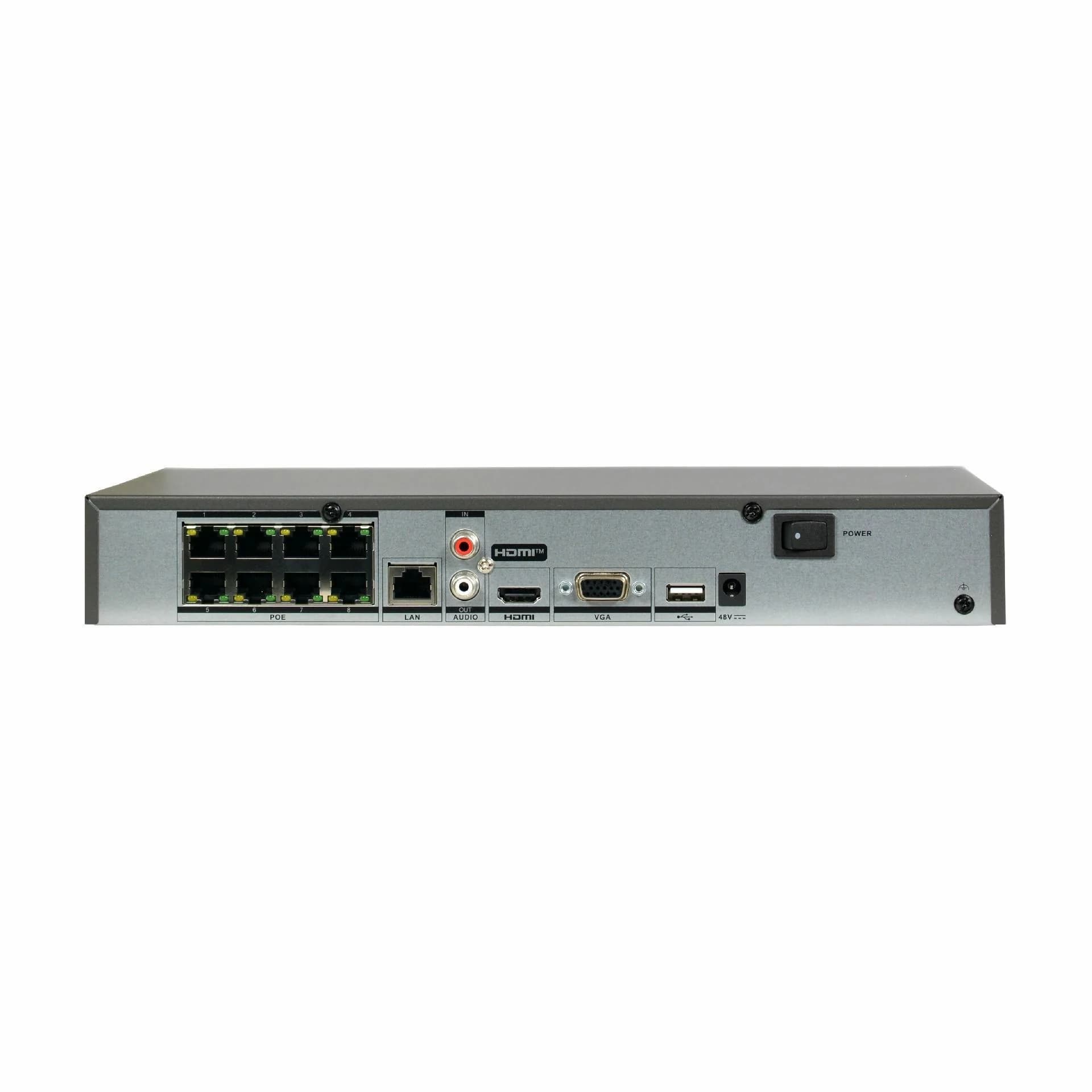 HiLook HiLook video snemalnik  8-kanalni PoE NVR IP NVR-108MH-K/8P Snemalniki