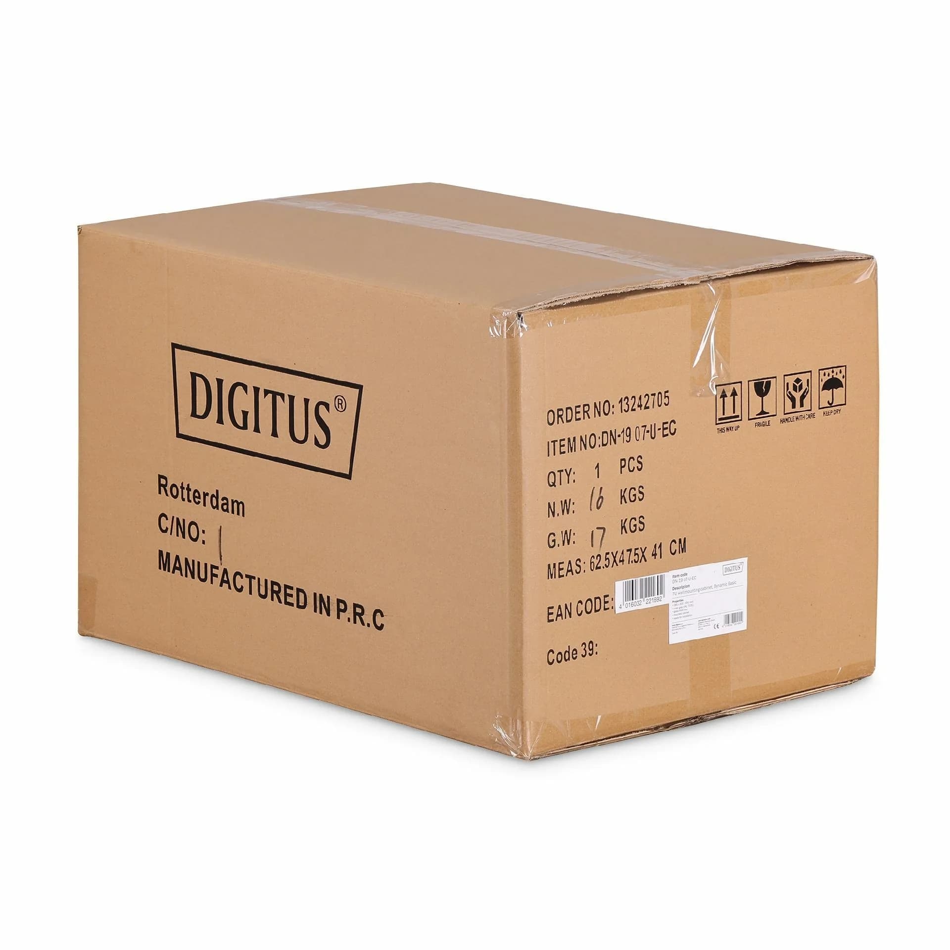 Digitus Digitus zidni kabinet  7U 416 600x450 siv sestavljen DN-19 07-U-EC Zidni