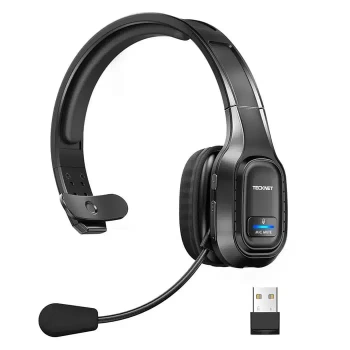 TECKNET bluetooth slušalke z mikrofonom – brezžična komunikacija kjerkoli - slika 11