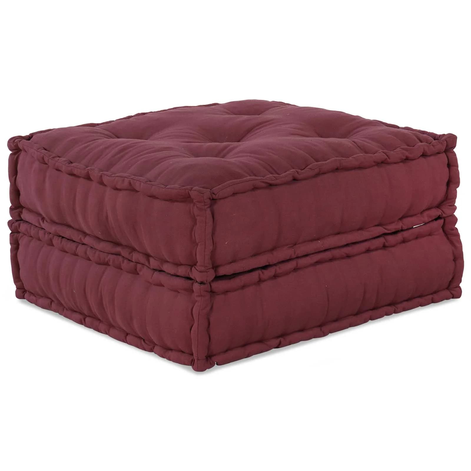 Modularna sedežna enota 2 kos Blago Bordo 140 x 70 x 36 cm - slika 1