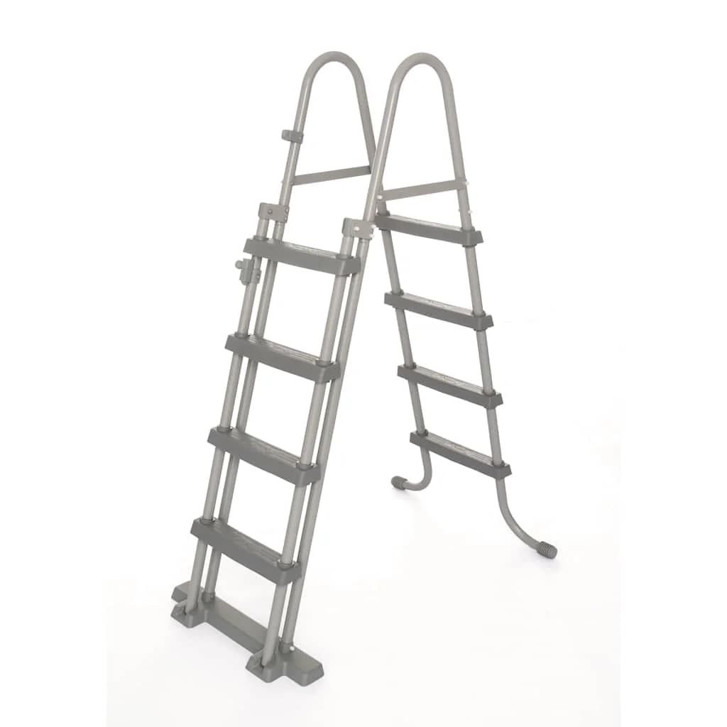 Bestway Varnostna lestev za bazen s 4 stopnicami Flowclear 122 cm - slika 1