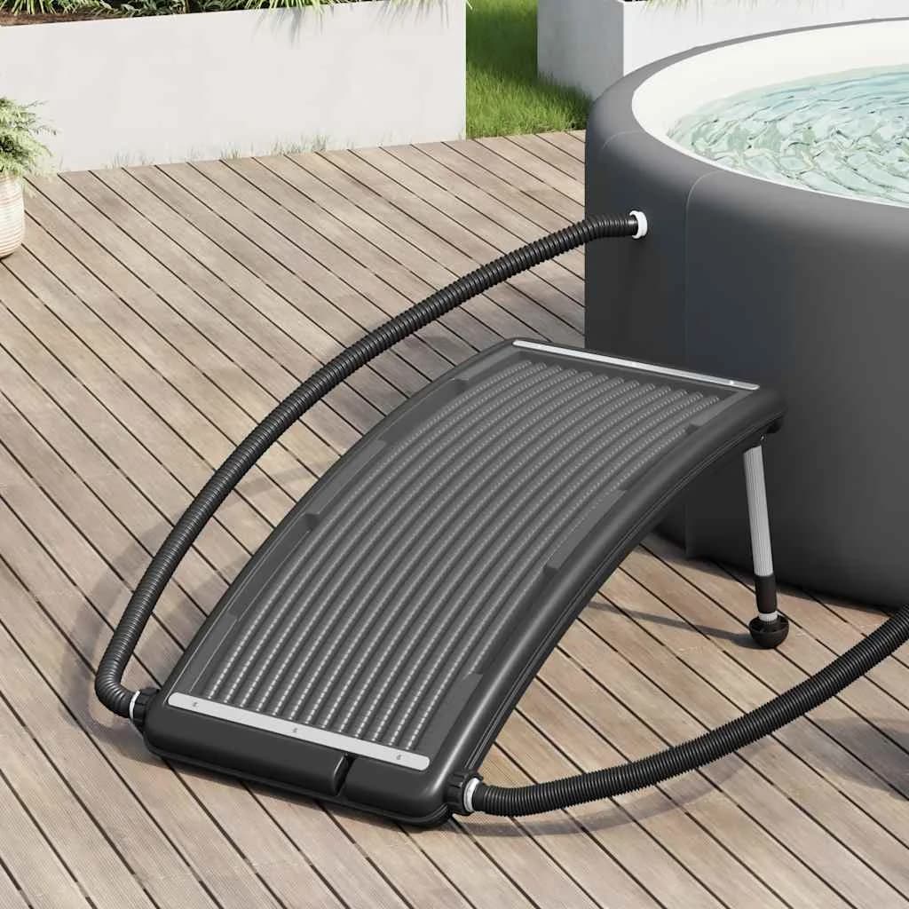 Zaobljen solarni grelni panel za bazen 110x65 cm - slika 1