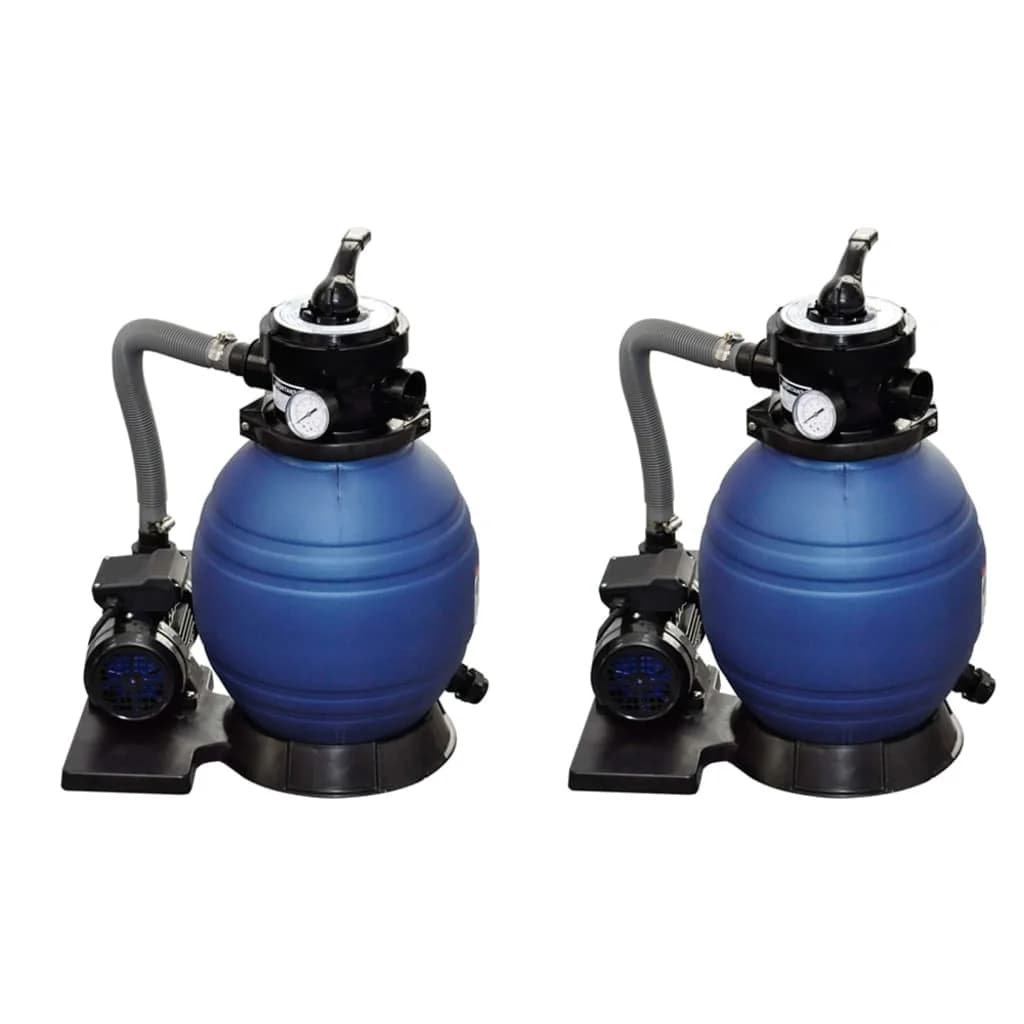 Črpalke s peščenim filtrom 2 kosa 400 W 11000 l/h - slika 1