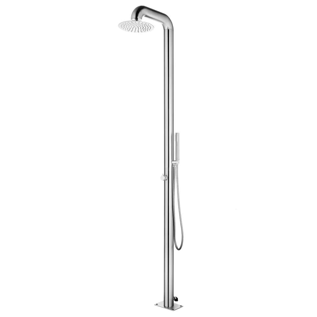 Vrtni tuš 225 cm nerjaveče jeklo - slika 1