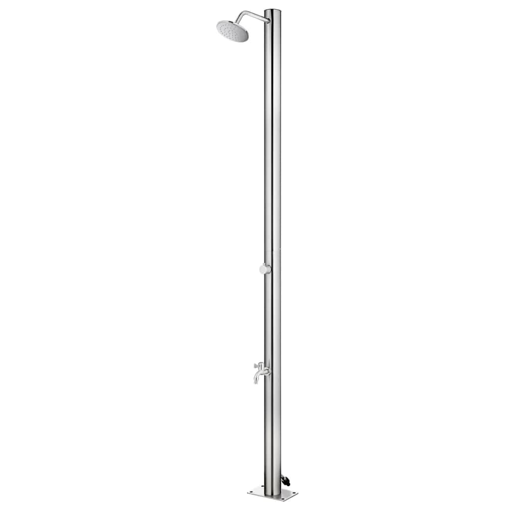 Vrtni tuš 215 cm nerjaveče jeklo - slika 1