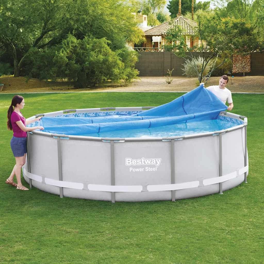 Bestway Solarno pokrivalo za bazen Flowclear 427 cm - slika 1