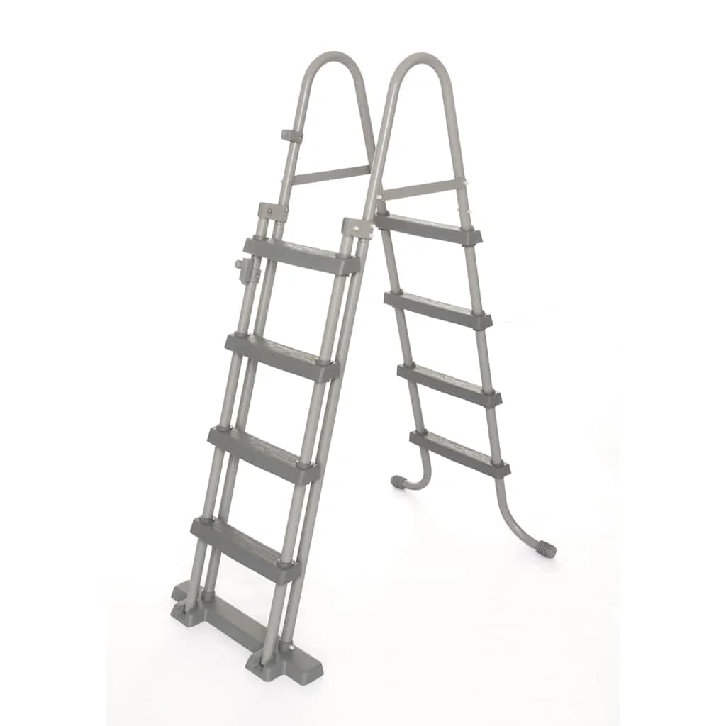 Bestway Varnostna lestev za bazen s 4 stopnicami Flowclear 122 cm - slika 1