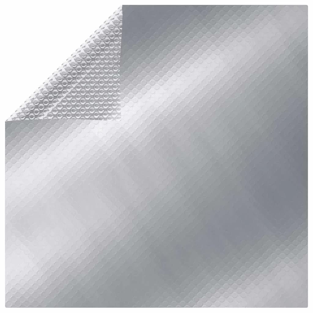 Pokrivalo za bazen srebrno 549x274 cm PE - slika 1