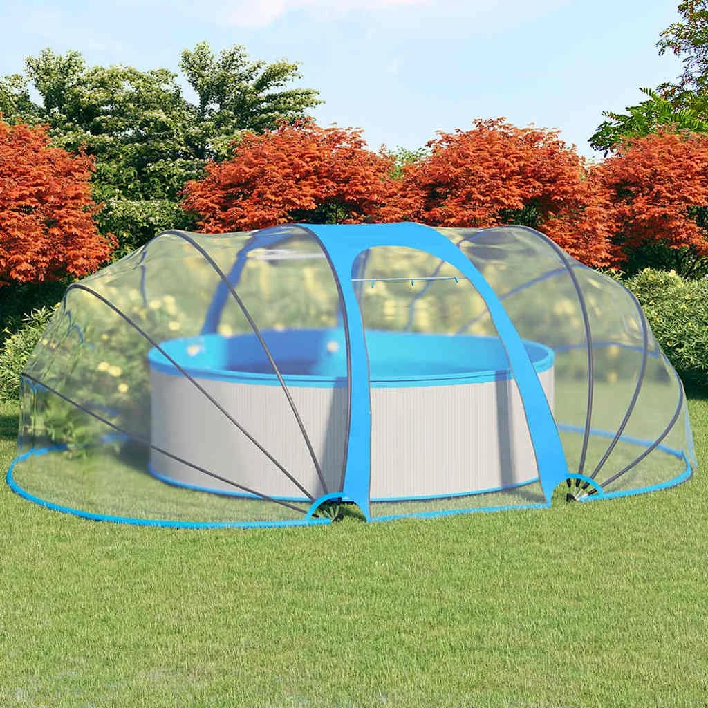 Kupola za bazen ovalna 530x410x210 cm - slika 1