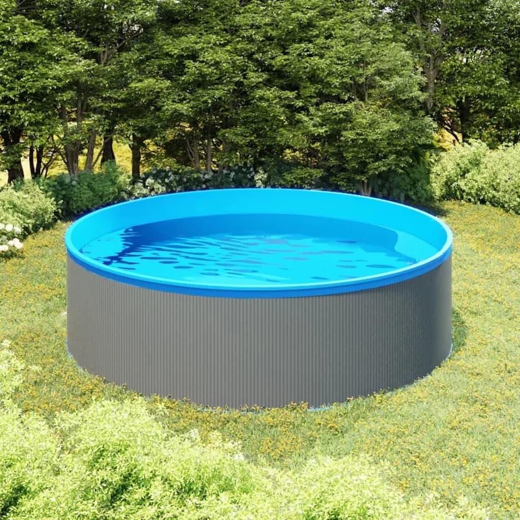 Bazen 350x90 cm siv - slika 1