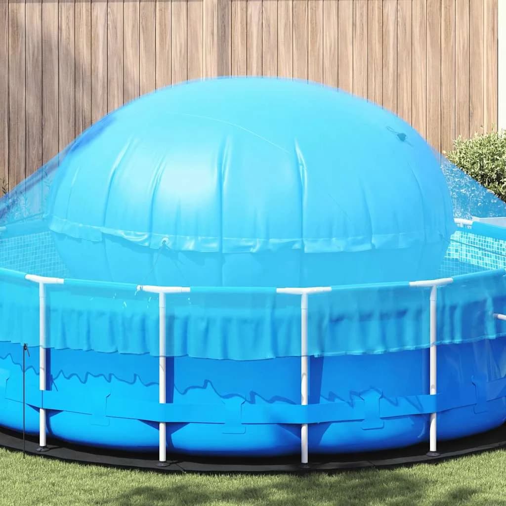 Zimska blazina za bazen Modra Ø 310 x 180 cm PVC - slika 1